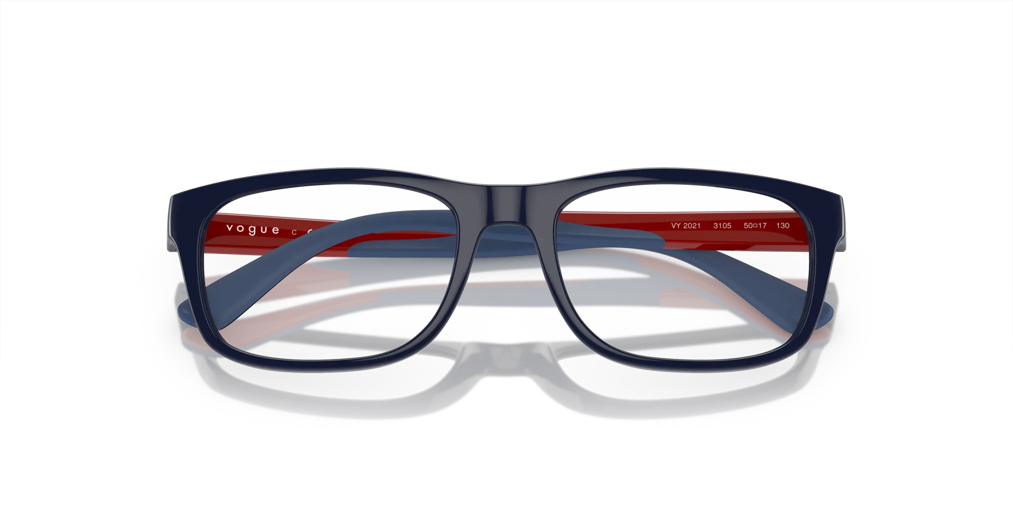 VOGUE EYEWEAR VY2021 3105 Montature da vista Nylon Blu Squadrata Normale - immagine 2