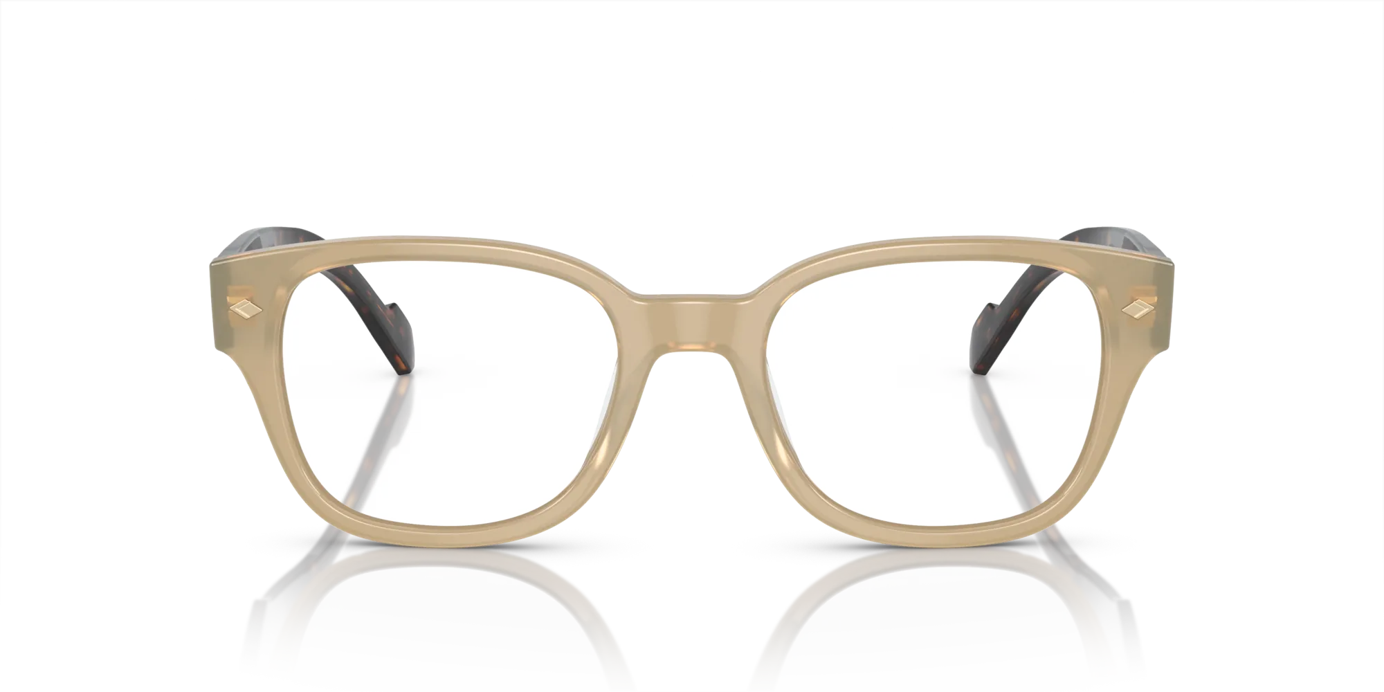VOGUE EYEWEAR VO5529 W900 Montature da vista Acetato Marrone Trasparente Pillow Normale - immagine 3