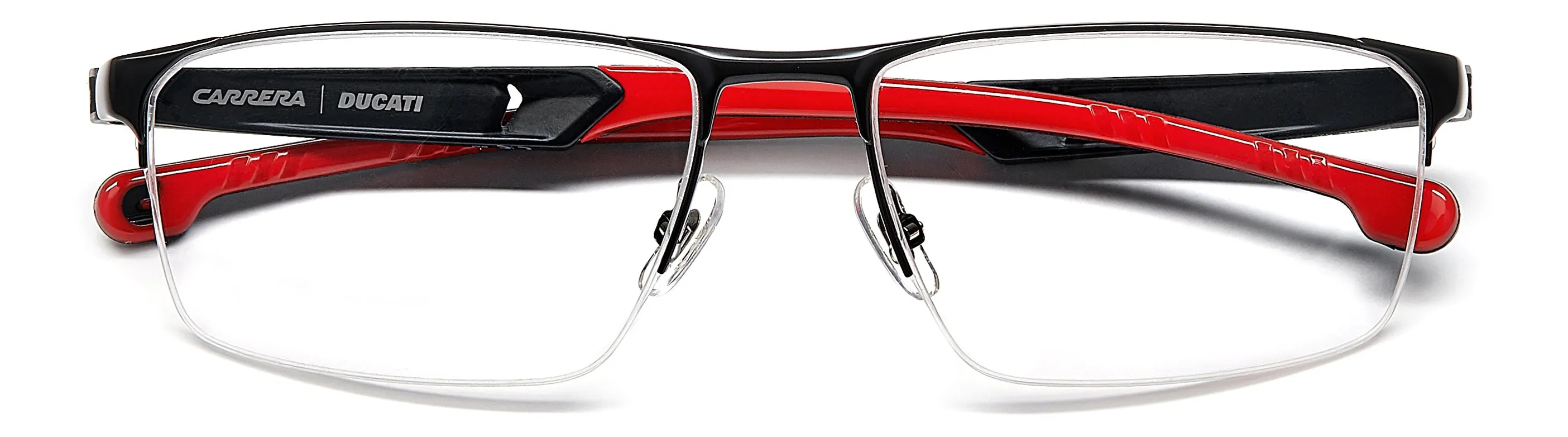 Carrera Ducati CARDUC 025 OIT Montature da vista Metallo Nero/Rosso Geometrica - immagine 3
