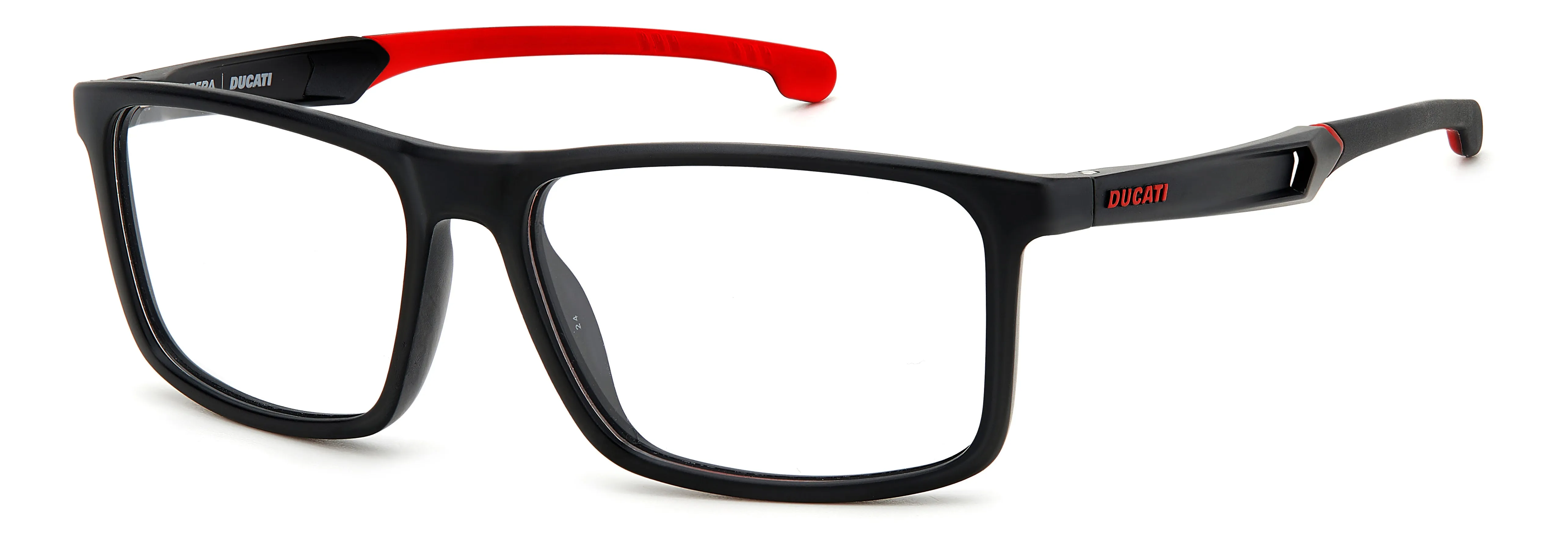 Carrera Ducati CARDUC 024 OIT Montature da vista Plastica Nero/Rosso Geometrica - immagine 1