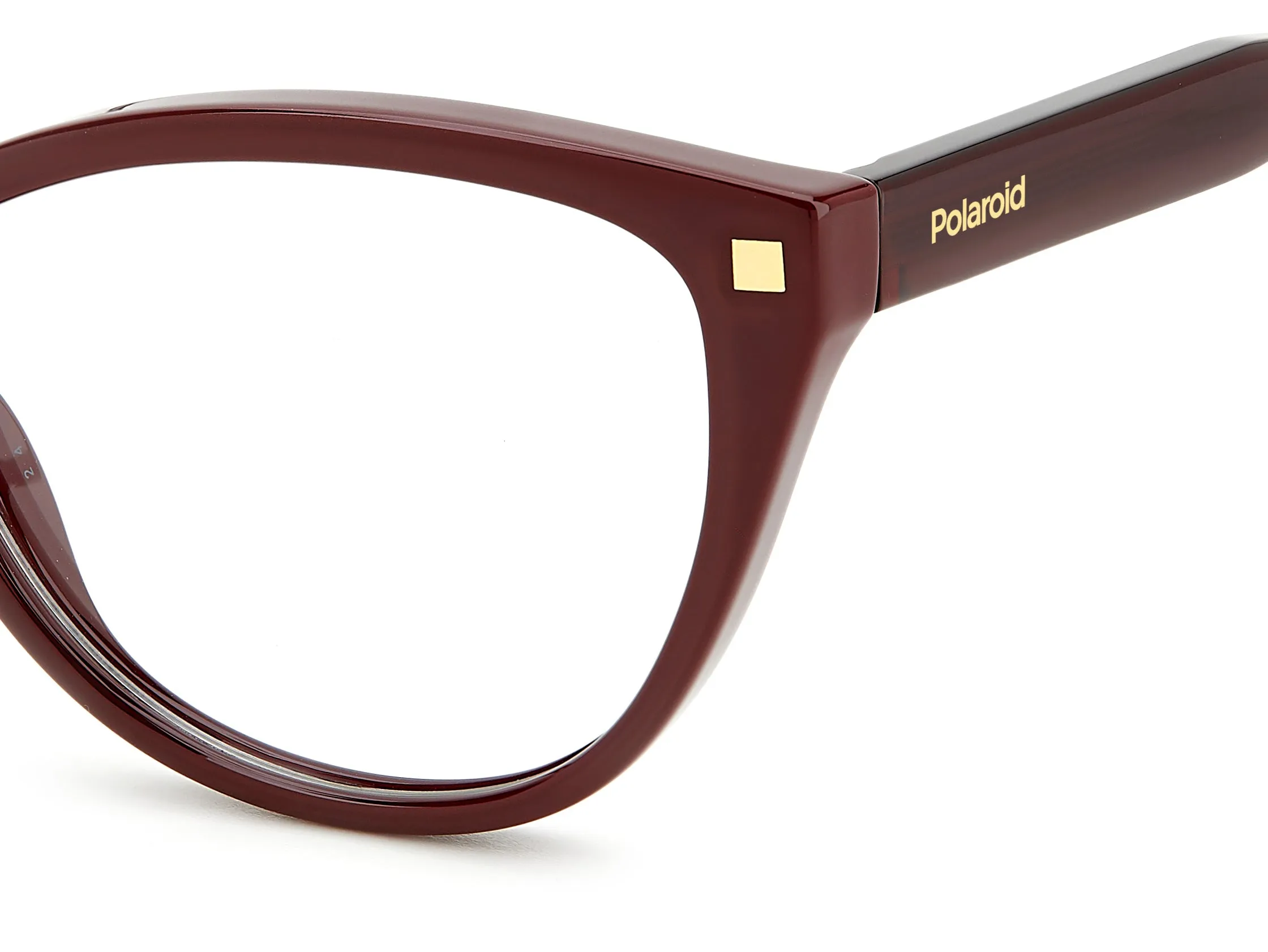 Polaroid PLD D493 LHF Montature da vista Plastica Borgogna Cat Eye - immagine 4