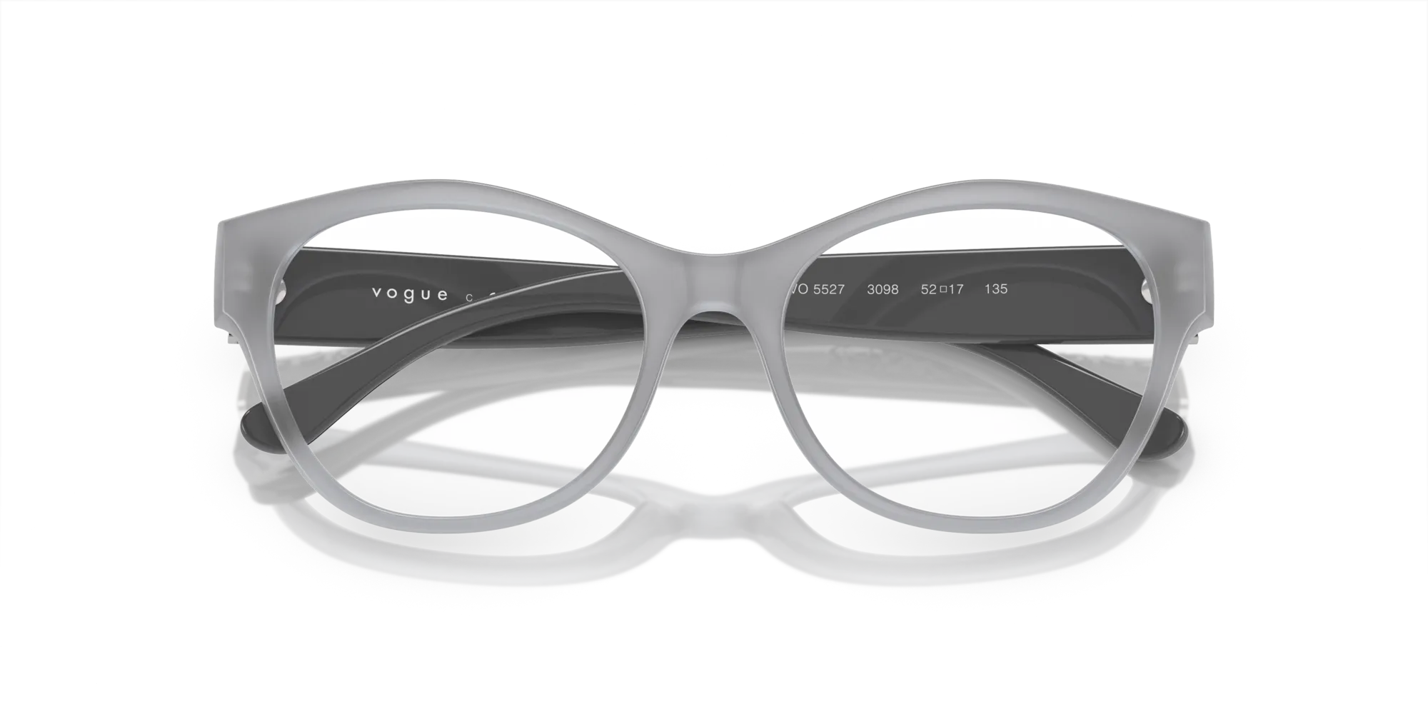 VOGUE EYEWEAR VO5527 3098 Montature da vista Nylon Grigio Geometrica Normale - immagine 2