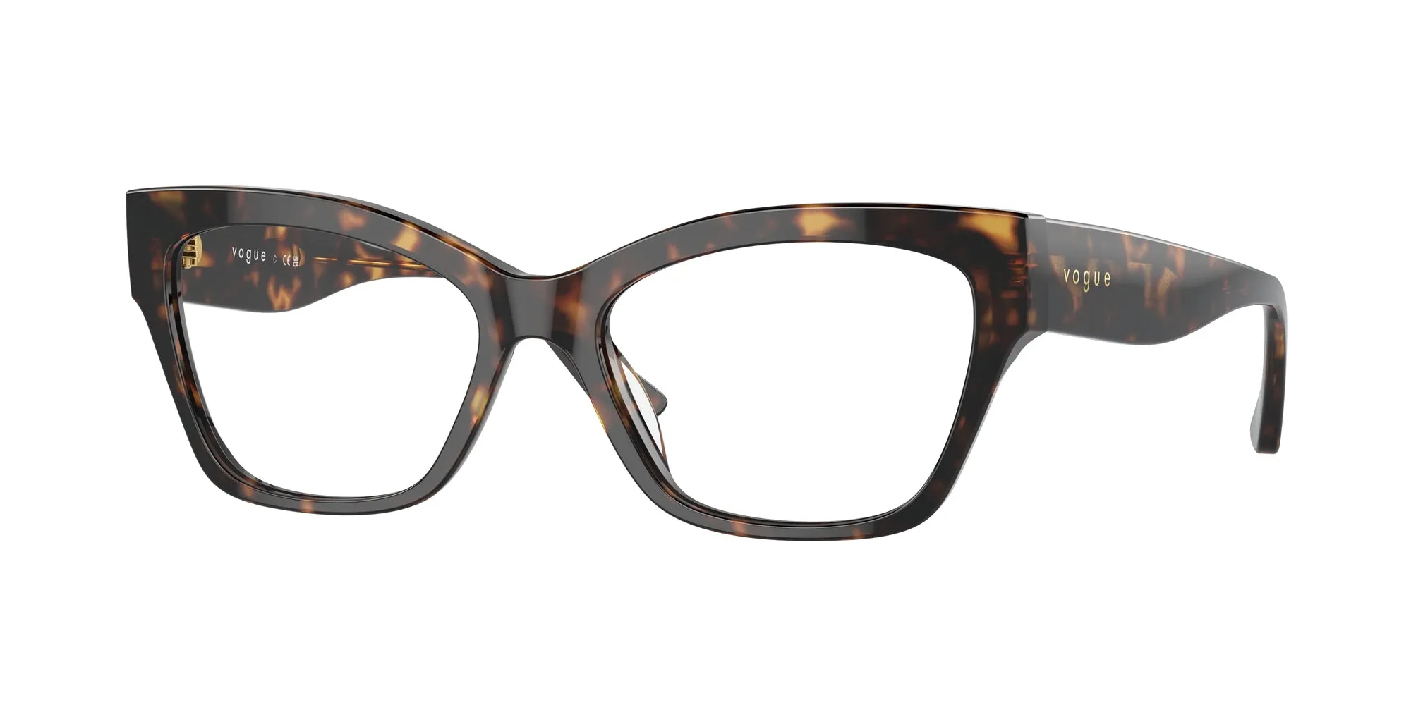 VOGUE EYEWEAR VO5523 W656 Montature da vista Acetato Marrone Cat Eye Normale - immagine 1