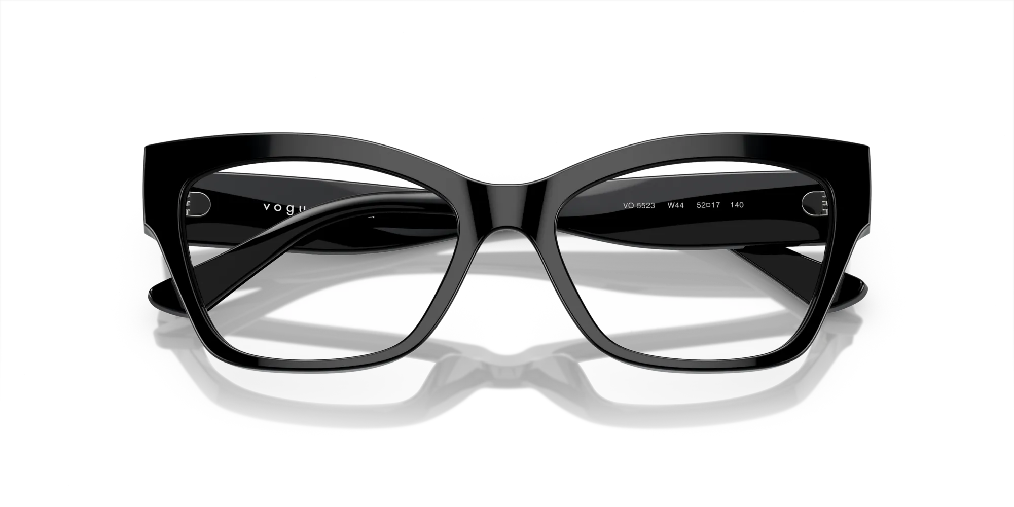 VOGUE EYEWEAR VO5523 W44 Montature da vista Acetato Nero Cat Eye Normale - immagine 2