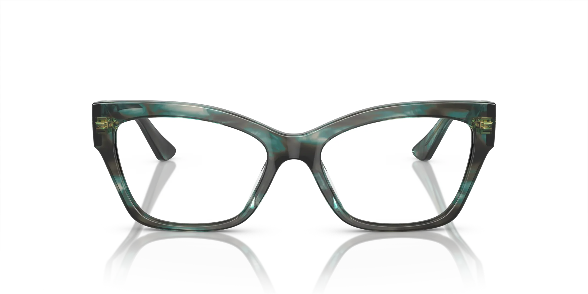 VOGUE EYEWEAR VO5523 3088 Montature da vista Acetato Verde Cat Eye Normale - immagine 3