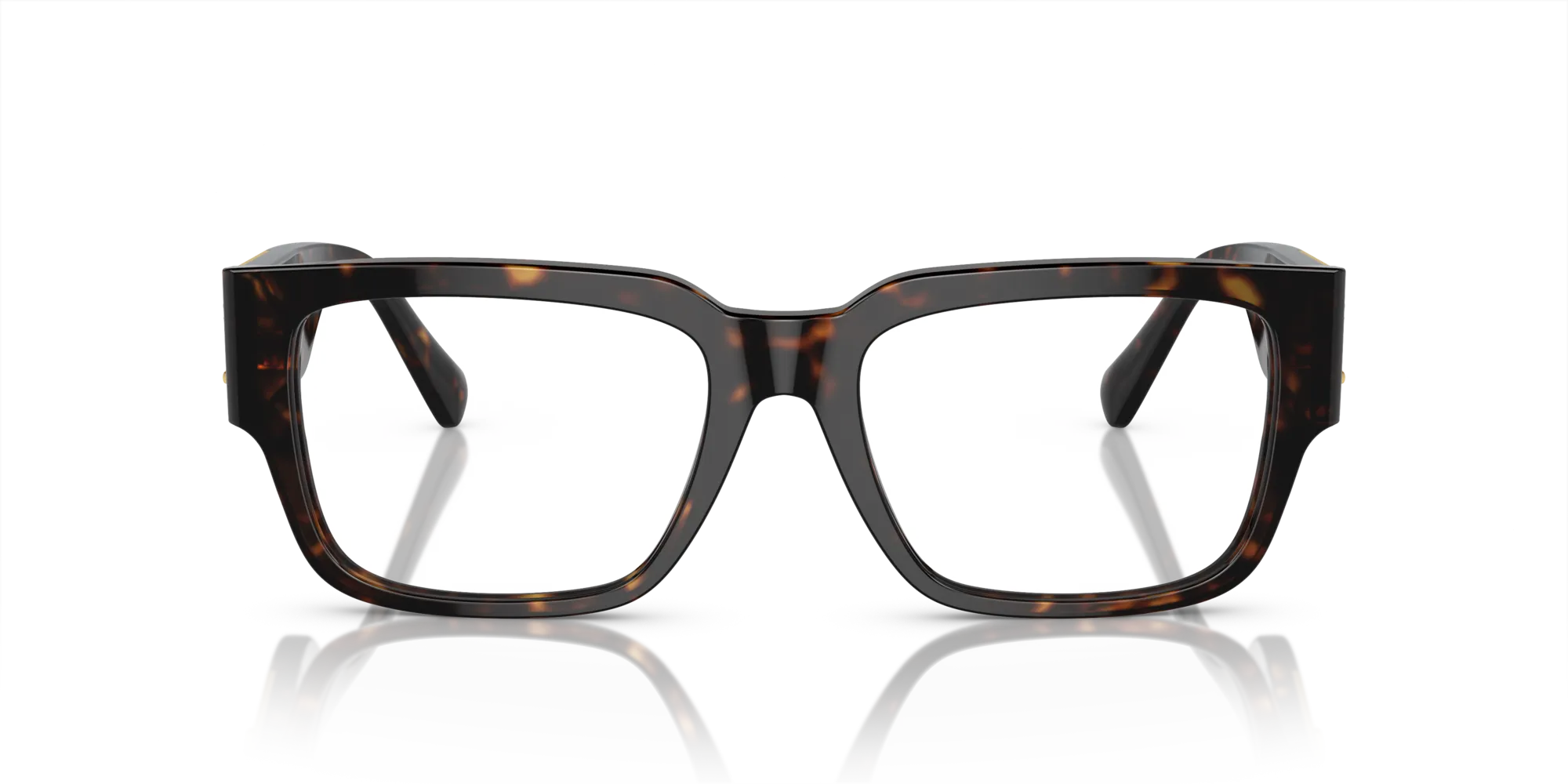 Versace VE3350 108 Montature da vista Acetato Tartaruga Trasparente Squadrata Normale - immagine 3