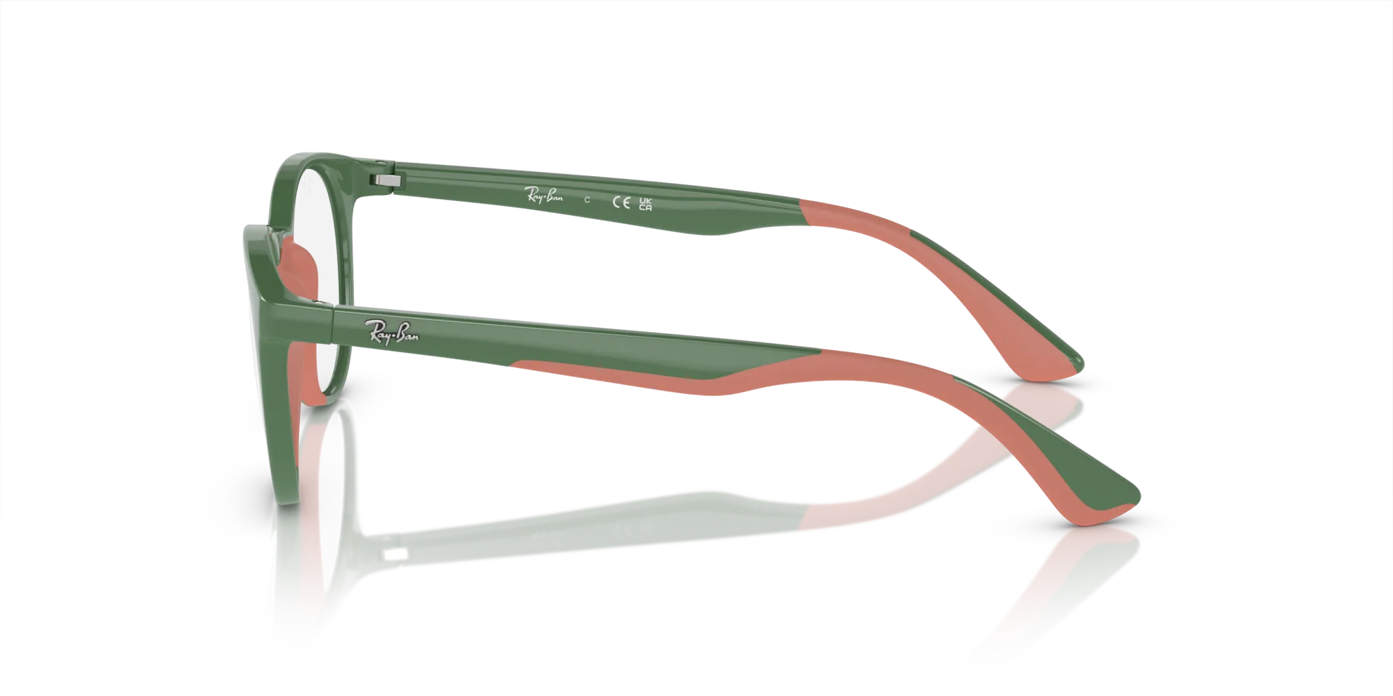 Ray - Ban RY1628 3952 Montature da vista Iniettato Verde Pantos - immagine 4