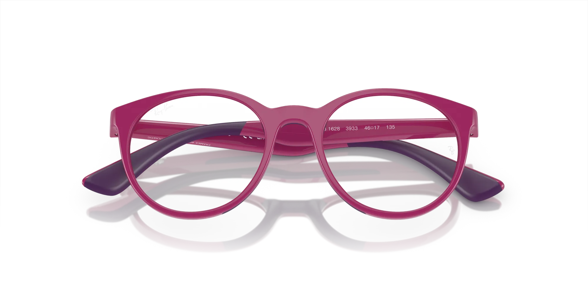 Ray - Ban RY1628 3933 Montature da vista Iniettato Viola Pantos - immagine 2