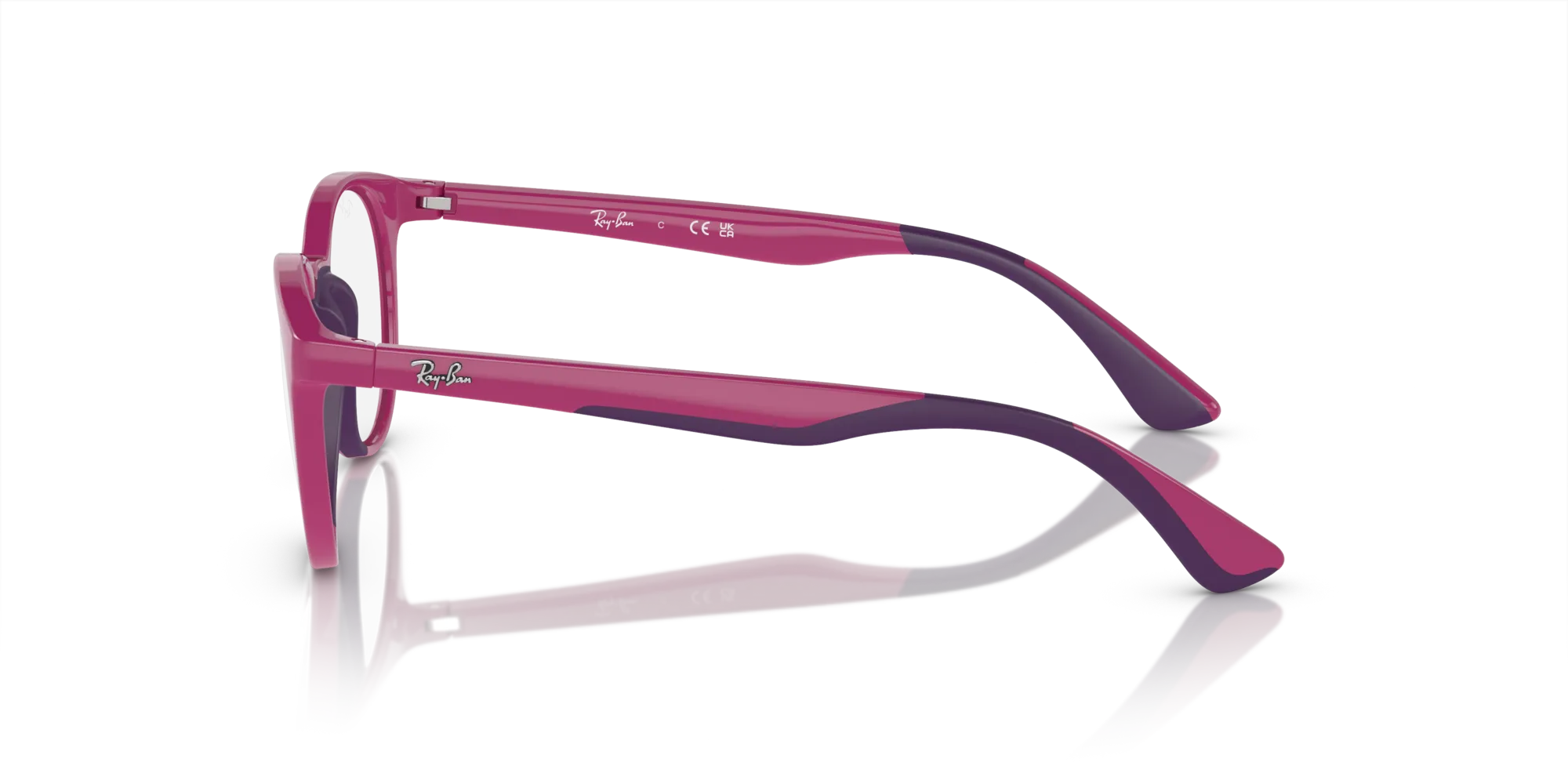 Ray - Ban RY1628 3933 Montature da vista Iniettato Viola Pantos - immagine 4