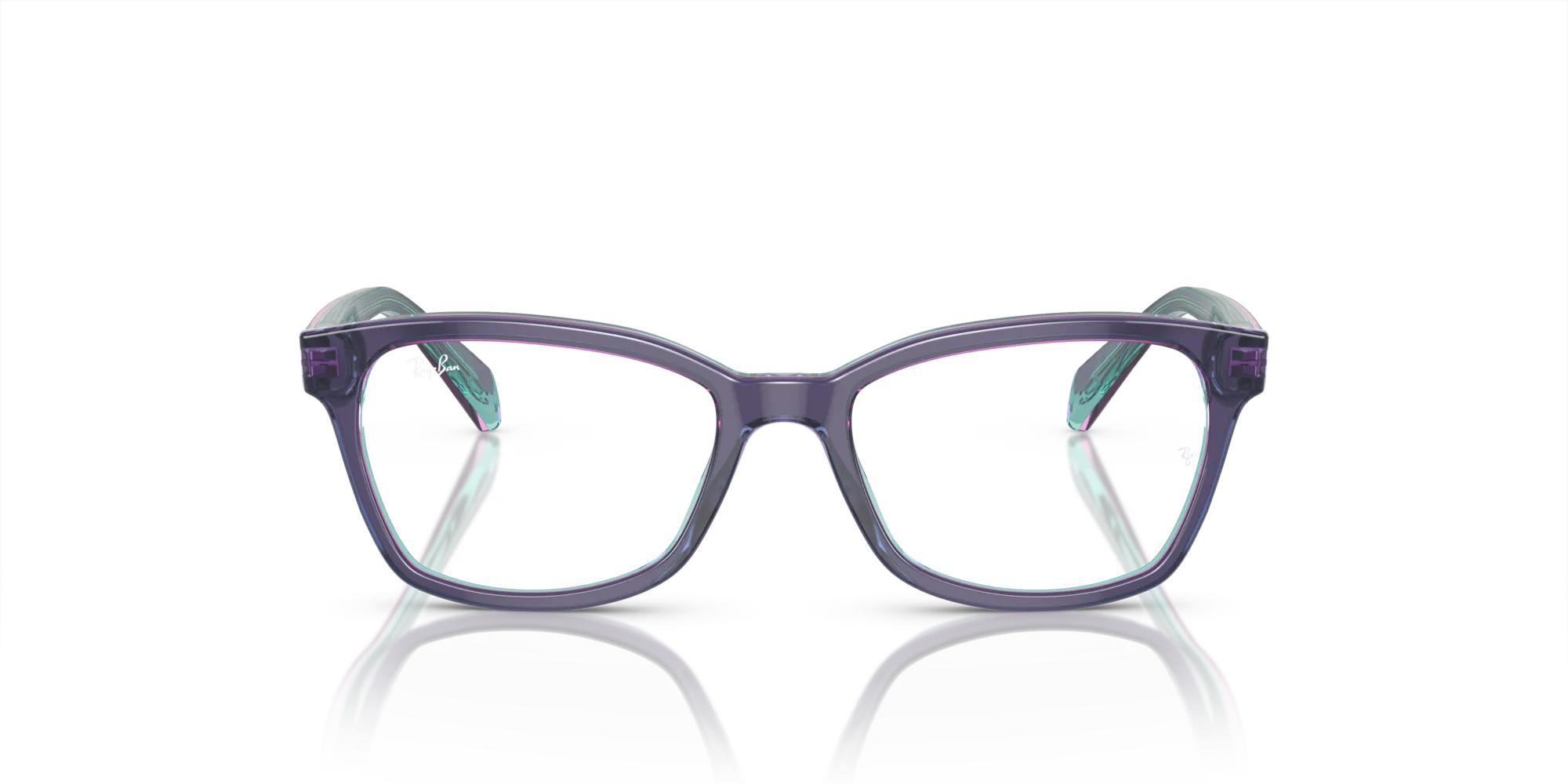 Ray - Ban RY1591 3945 Montature da vista Acetato Blu Squadrata - immagine 3