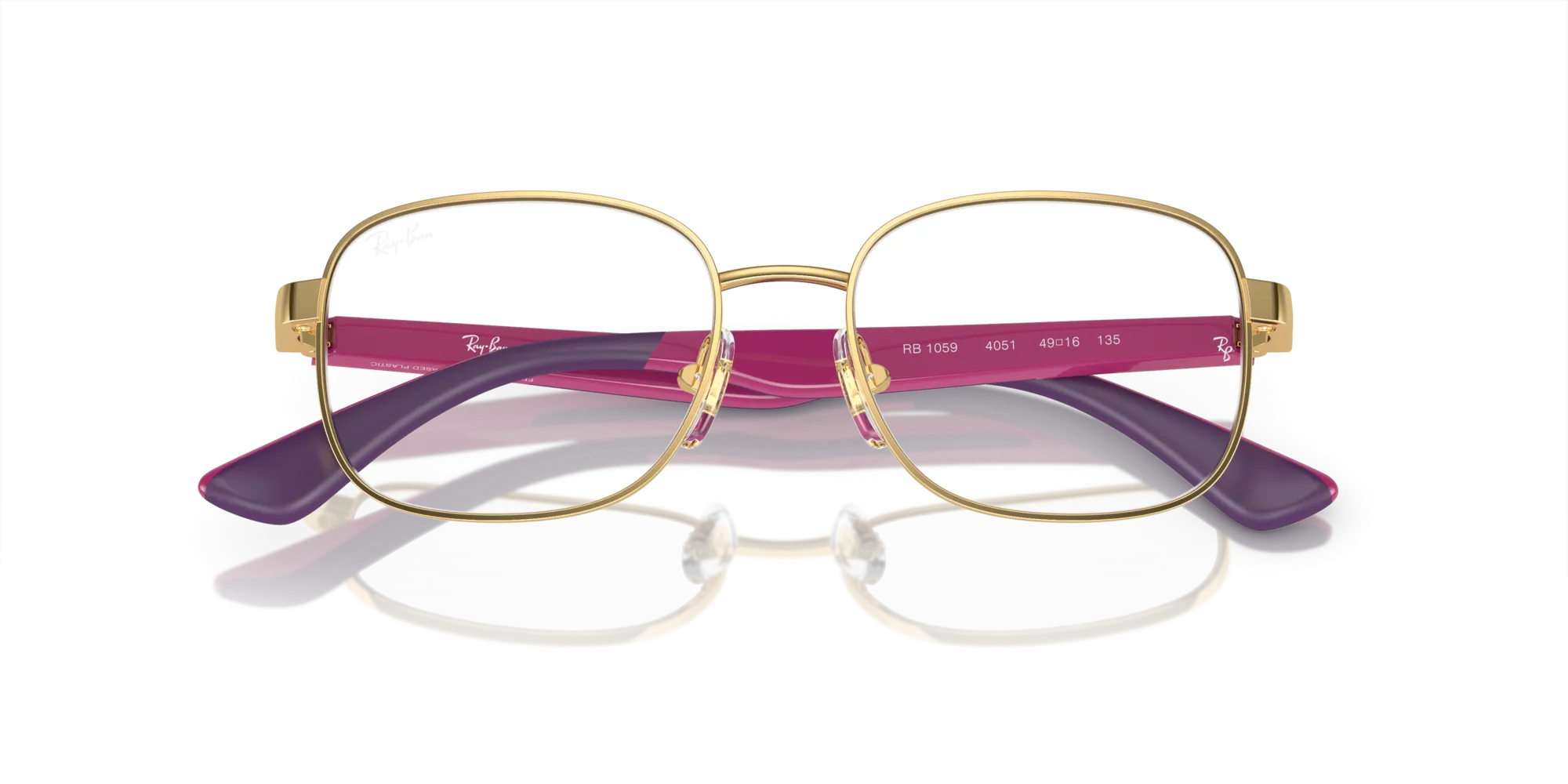 Ray - Ban RY1059 4051 Montature da vista Metallo Oro Squadrata - immagine 2