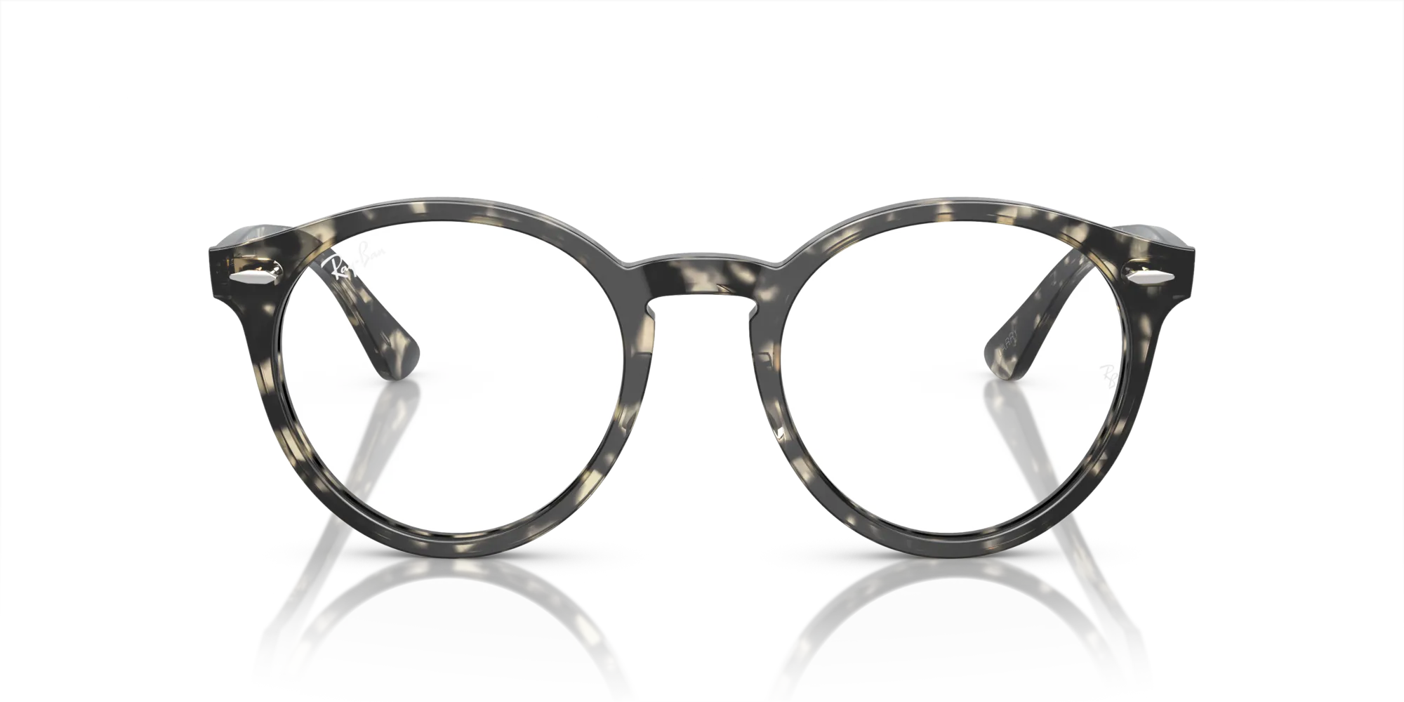 Ray - Ban RX7680V LARRY 8117 Montature da vista Acetato Tartaruga Trasparente Pantos Normale - immagine 3