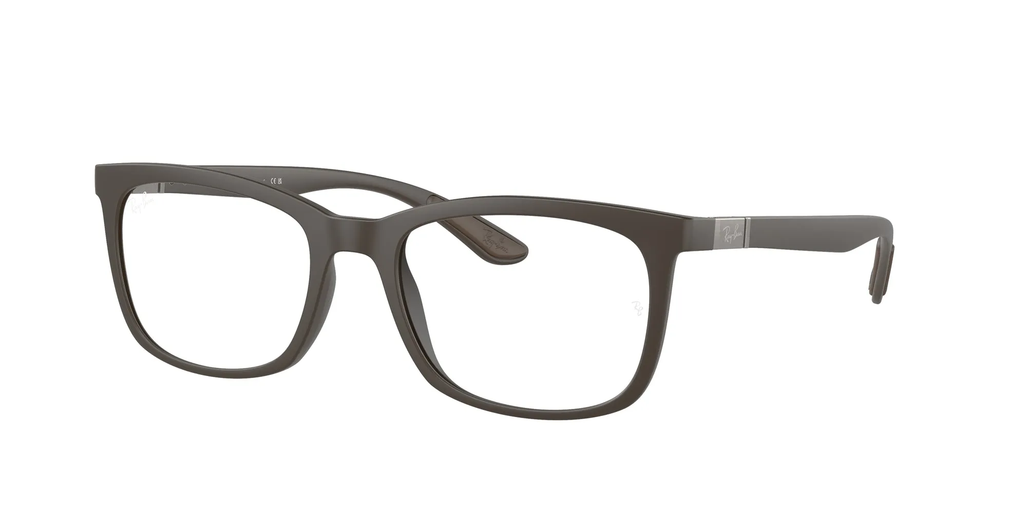 Ray - Ban RX7230 8063 Montature da vista Peek Marrone Trasparente Pillow Normale - immagine 1