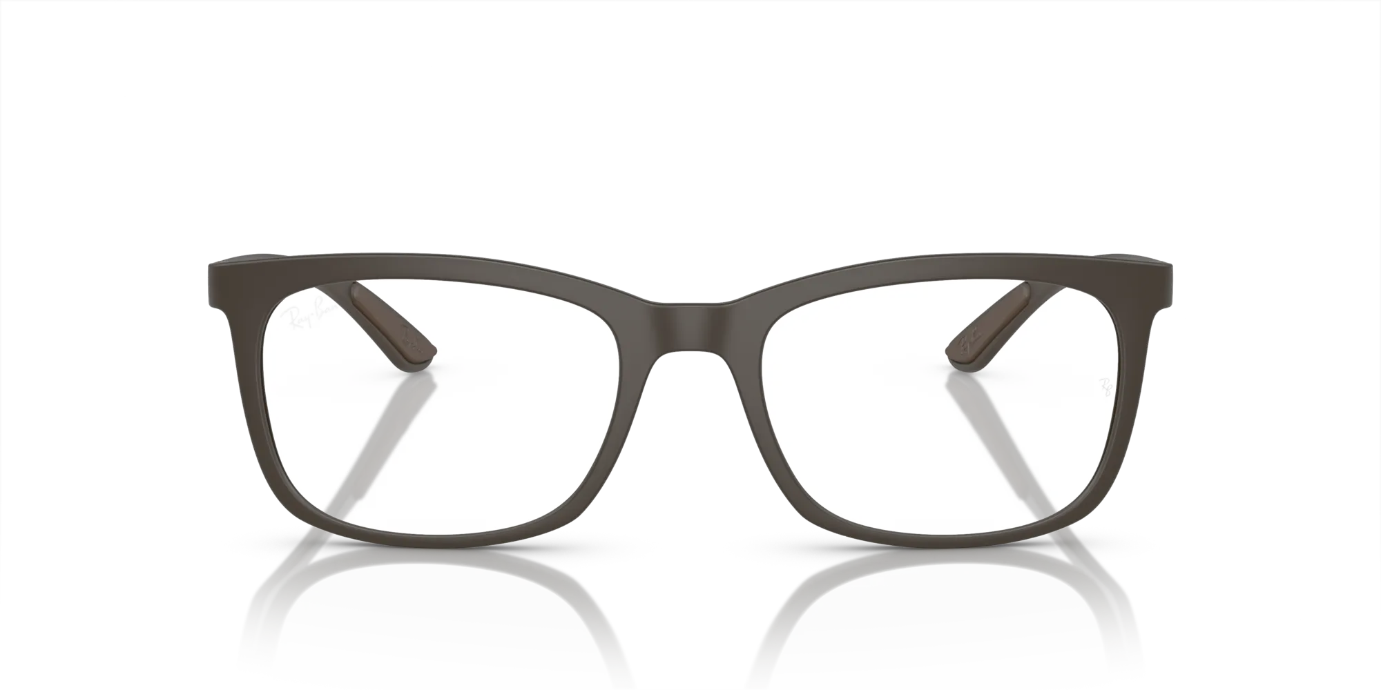 Ray - Ban RX7230 8063 Montature da vista Peek Marrone Trasparente Pillow Normale - immagine 3