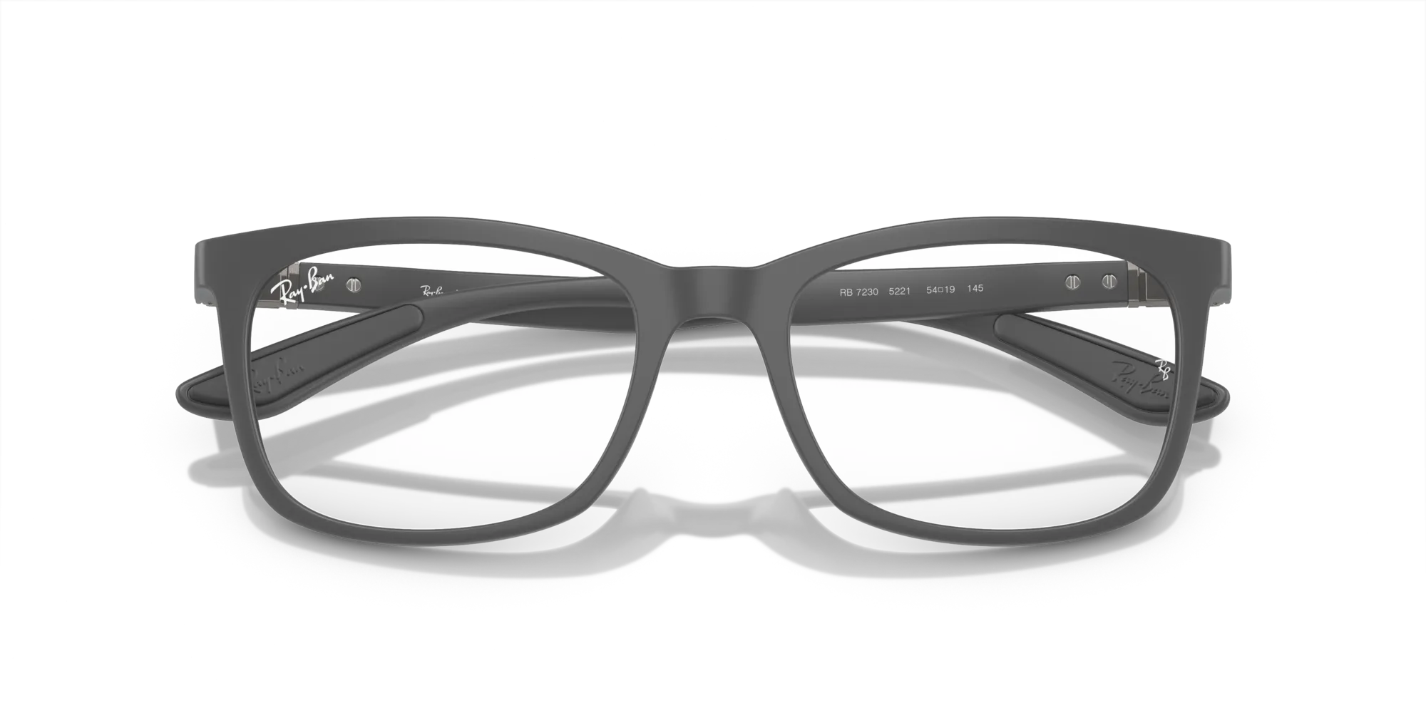 Ray - Ban RX7230 5521 Montature da vista Peek Grigio Trasparente Pillow Normale - immagine 2
