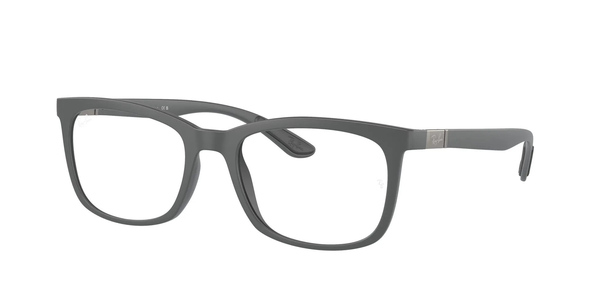 Ray - Ban RX7230 5521 Montature da vista Peek Grigio Trasparente Pillow Normale - immagine 1