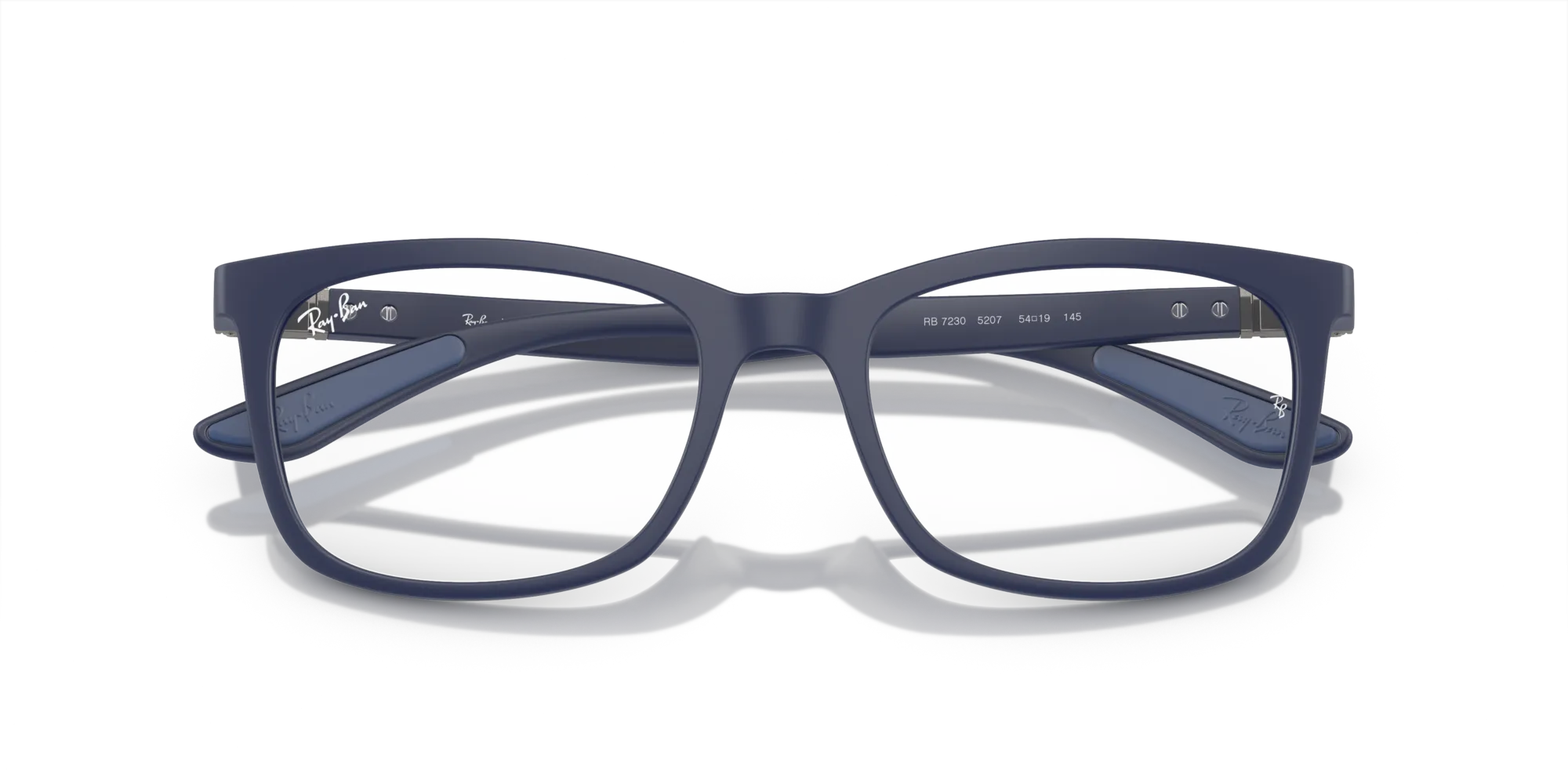 Ray - Ban RX7230 5207 Montature da vista Peek Blu Trasparente Pillow Normale - immagine 2