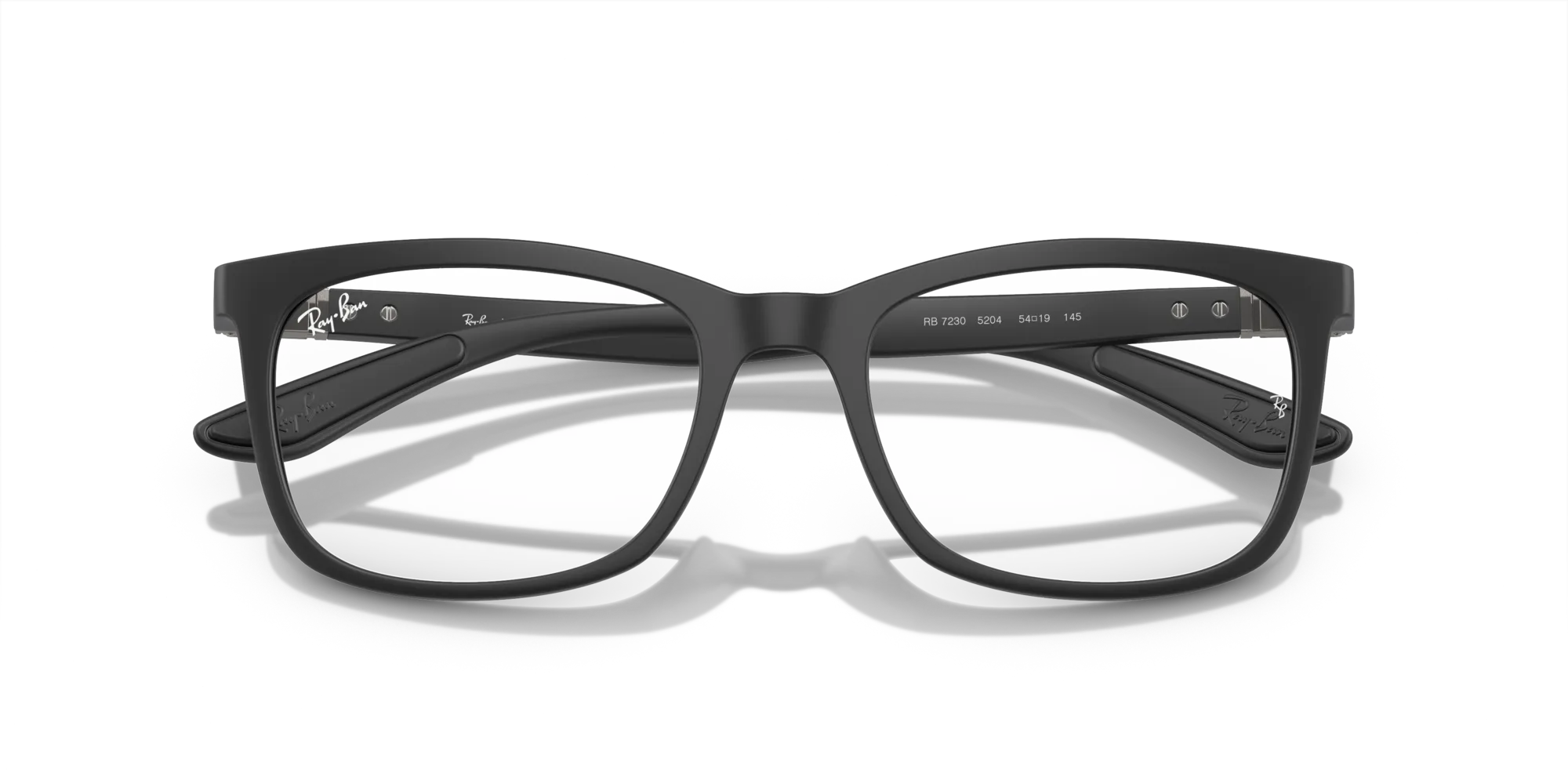 Ray - Ban RX7230 5204 Montature da vista Peek Nero Trasparente Pillow Normale - immagine 2