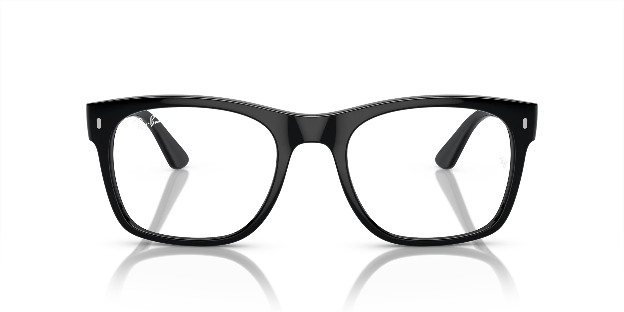 Ray - Ban RX7228 2000 Montature da vista Acetato Nero Squadrata Normale - immagine 3