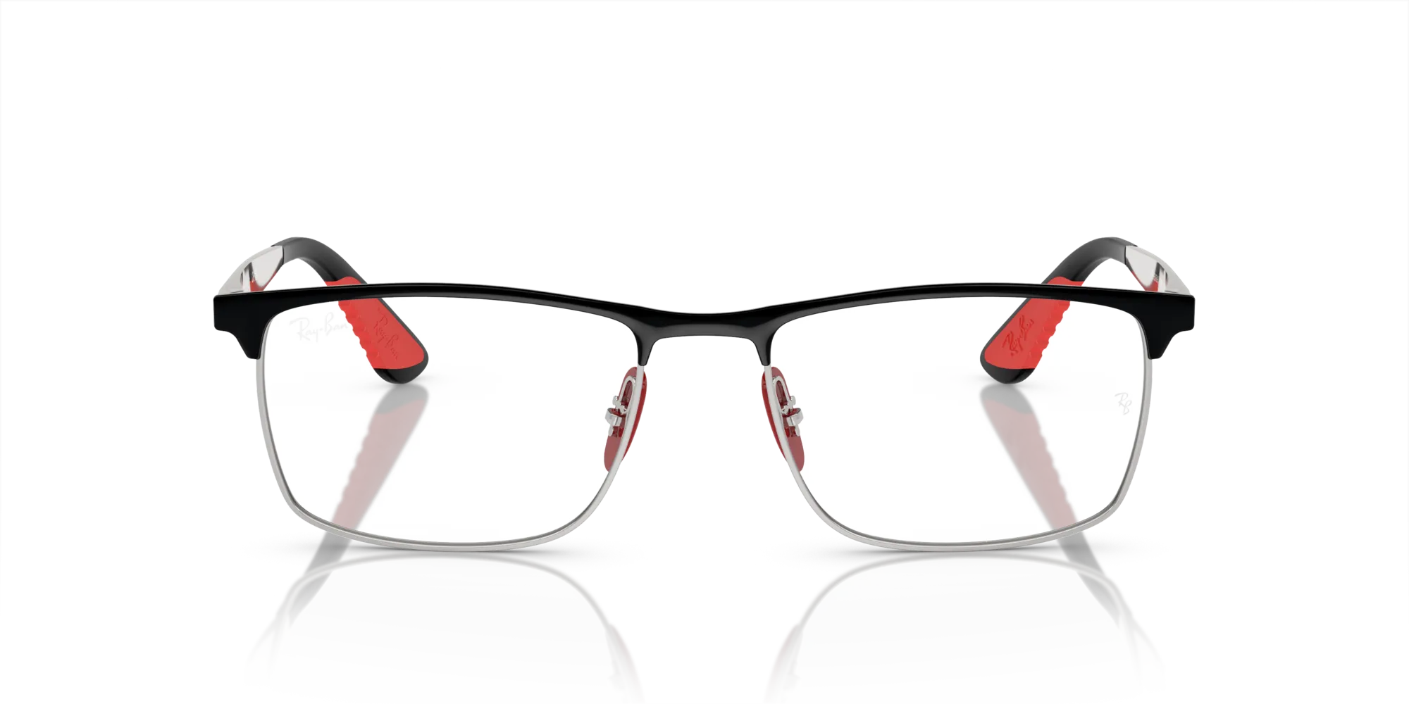 Ray - Ban RX6516M F060 Montature da vista Metallo Nero Squadrata Normale - immagine 3