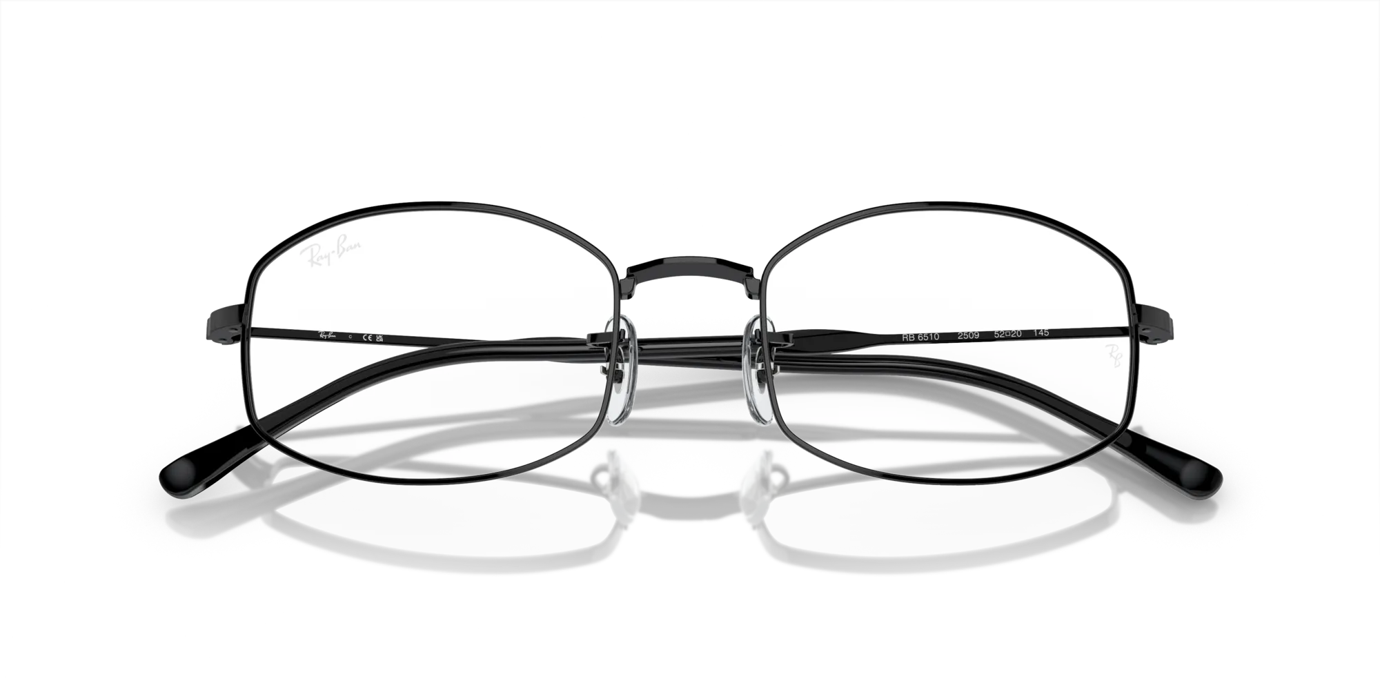 Ray - Ban RX6510 2509 Montature da vista Metallo Nero Pillow Normale - immagine 2
