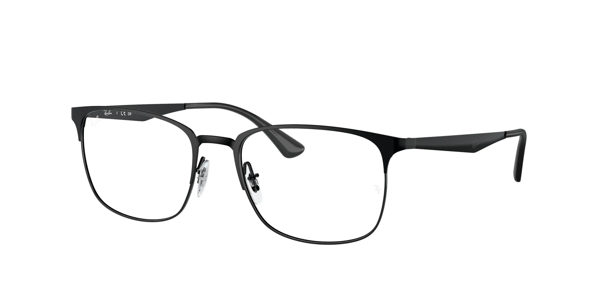 Ray - Ban RX6421 2904 Montature da vista Metallo Nero Squadrata Normale - immagine 1