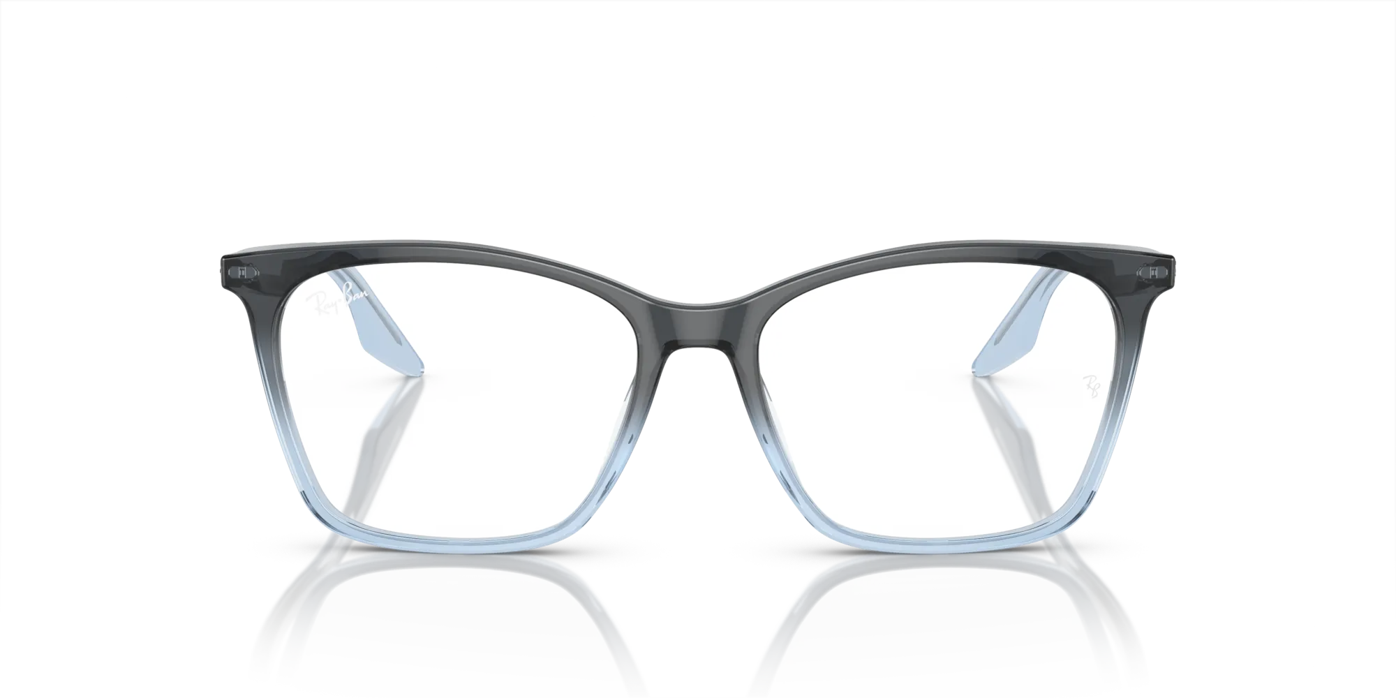 Ray - Ban RX5422 8309 Montature da vista Acetato Blu Cat Eye Normale - immagine 3