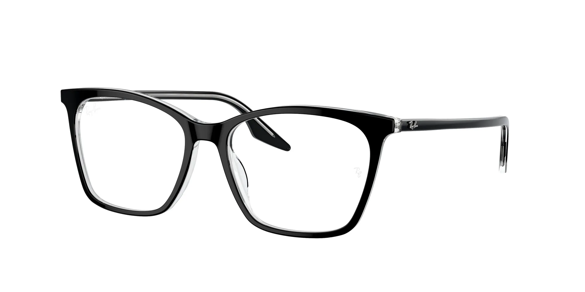 Ray - Ban RX5422 2034 Montature da vista Acetato Nero Cat Eye Normale - immagine 1