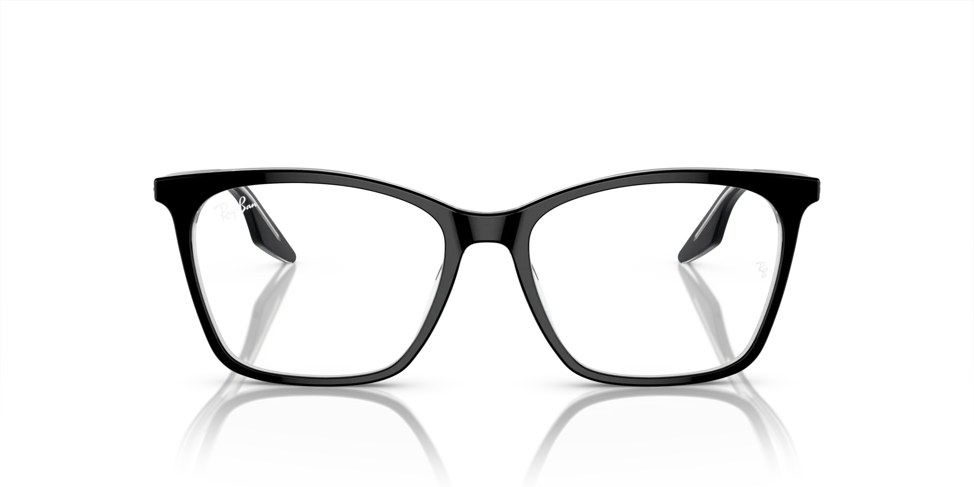 Ray - Ban RX5422 2034 Montature da vista Acetato Nero Cat Eye Normale - immagine 3