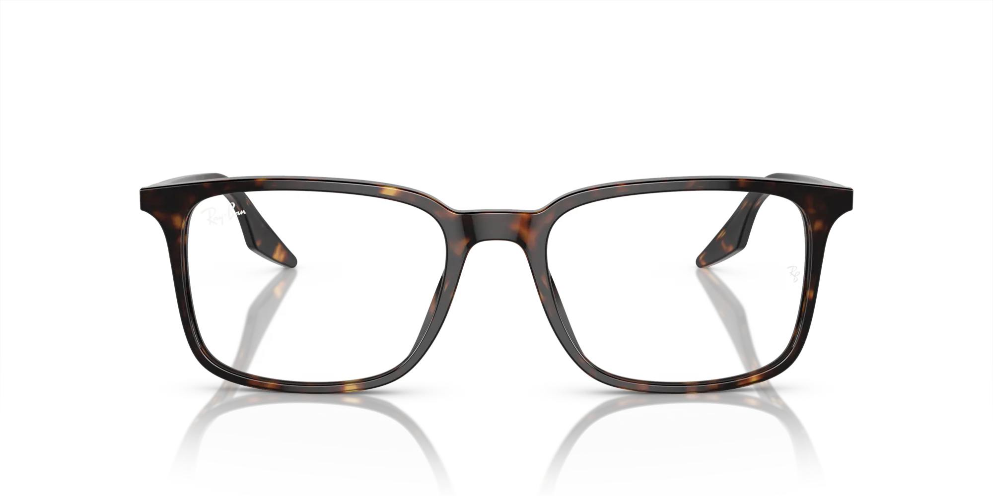 Ray - Ban RX5421 2012 Montature da vista Acetato Tartaruga Squadrata Normale - immagine 3