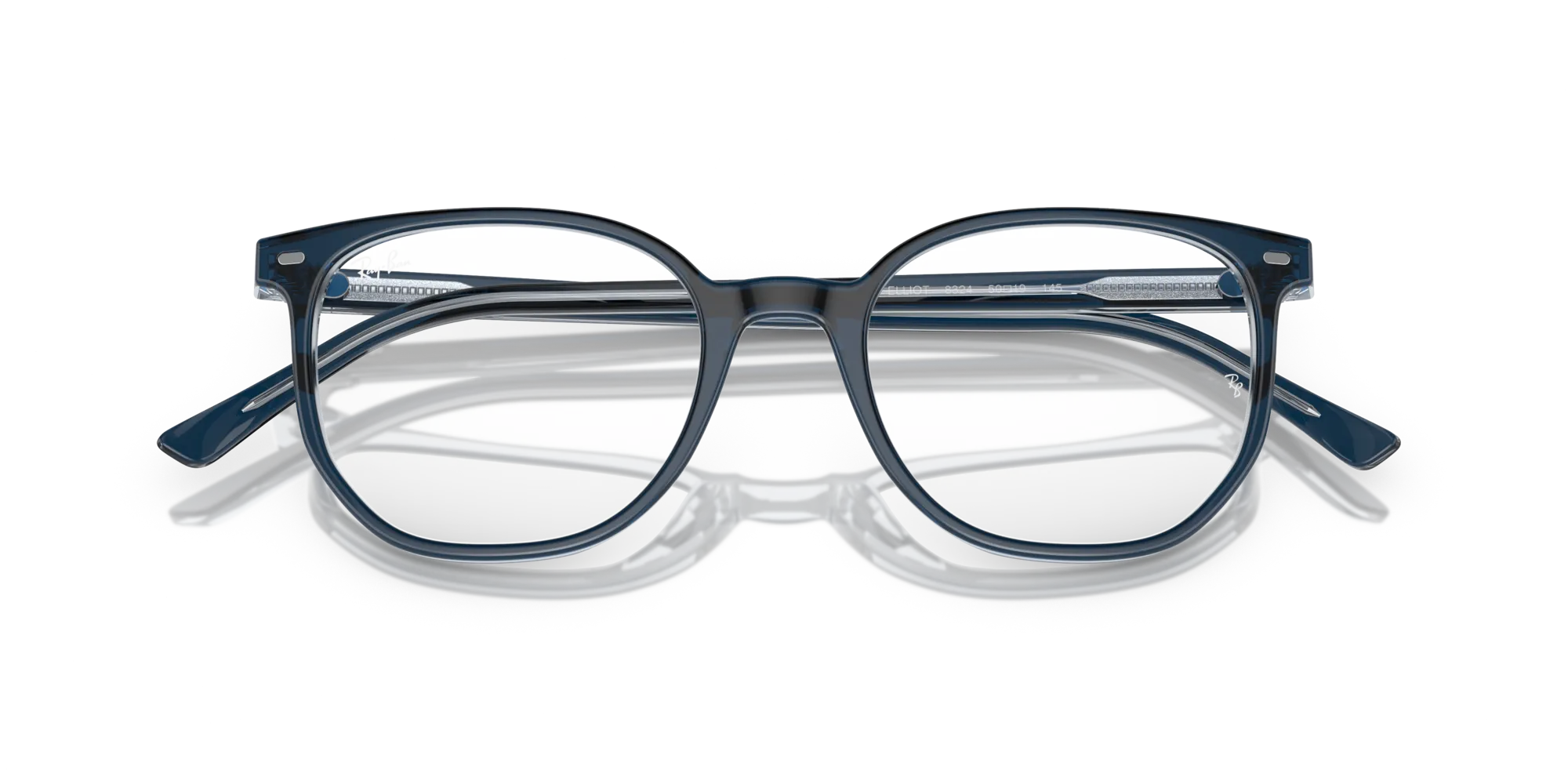 Ray - Ban RX5397 ELLIOT 8324 Montature da vista Acetato Blu Geometrica Normale - immagine 2