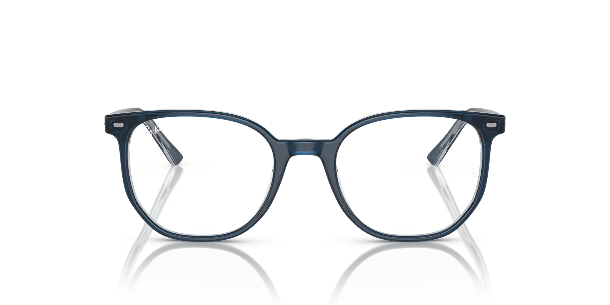 Ray - Ban RX5397 ELLIOT 8324 Montature da vista Acetato Blu Geometrica Normale - immagine 3
