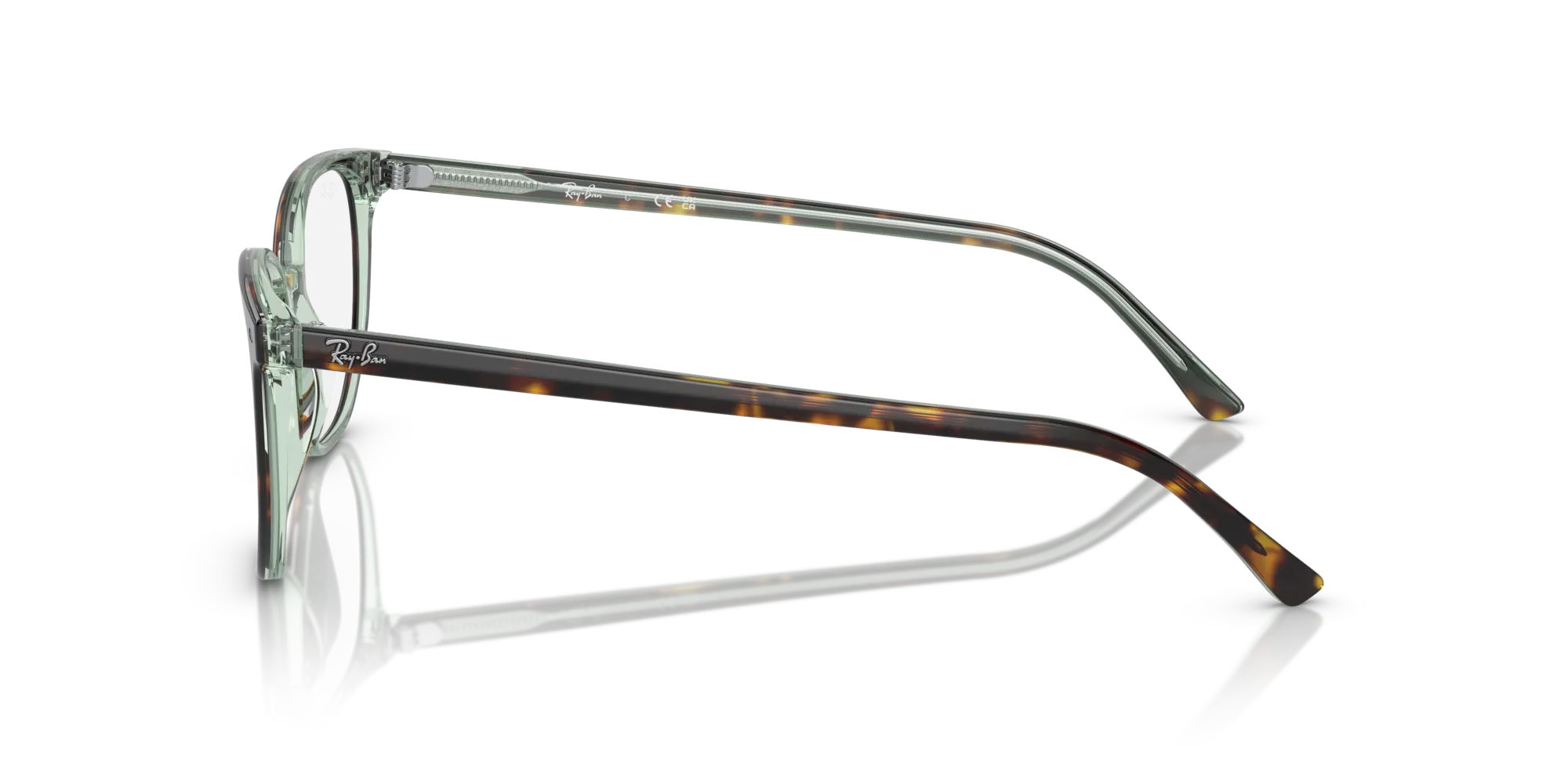 Ray - Ban RX5397 ELLIOT 8249 Montature da vista Acetato Marrone Geometrica Normale - immagine 4
