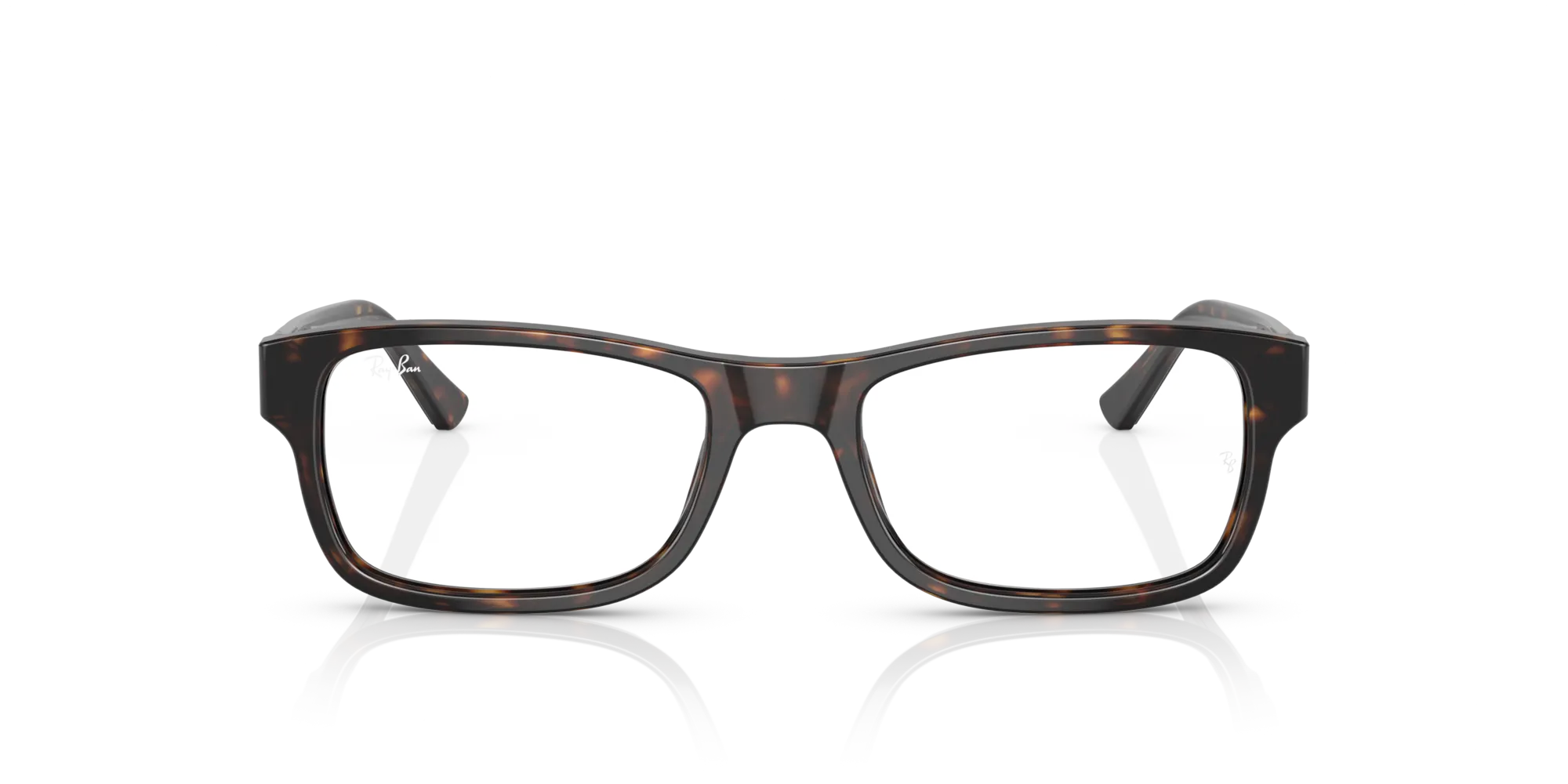 Ray - Ban RX5268 2012 Montature da vista Acetato Tartaruga Squadrata Normale - immagine 3