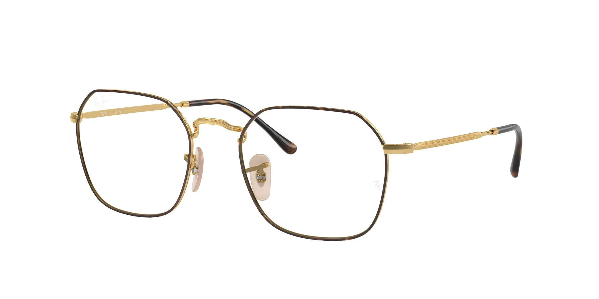 Ray - Ban RX3694V JIM 2945 Montature da vista Metallo Tartaruga Geometrica Normale - immagine 1