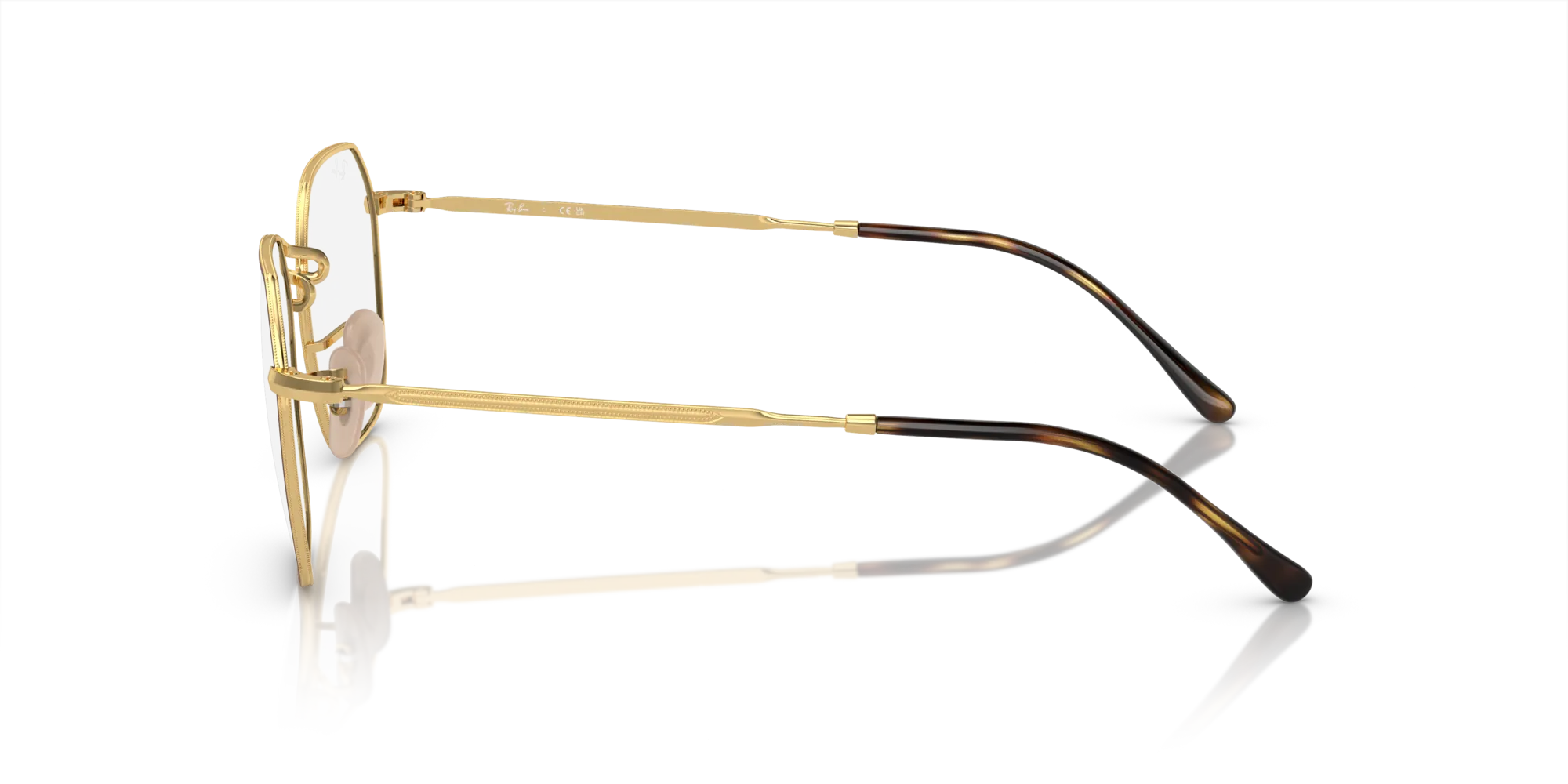 Ray - Ban RX3694V JIM 2945 Montature da vista Metallo Tartaruga Geometrica Normale - immagine 4