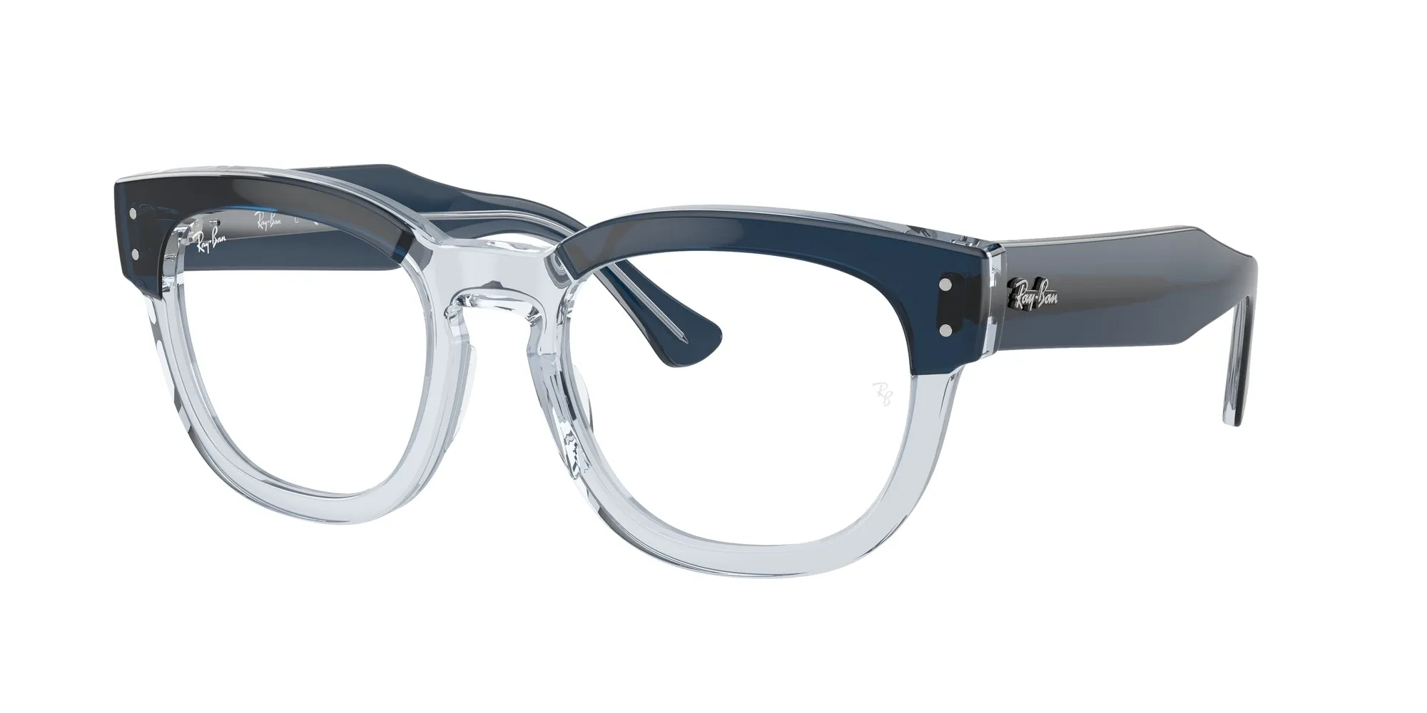 Ray - Ban RX0298V MEGA HAWKEYE 8324 Montature da vista Acetato Blu Trasparente Squadrata Normale - immagine 1