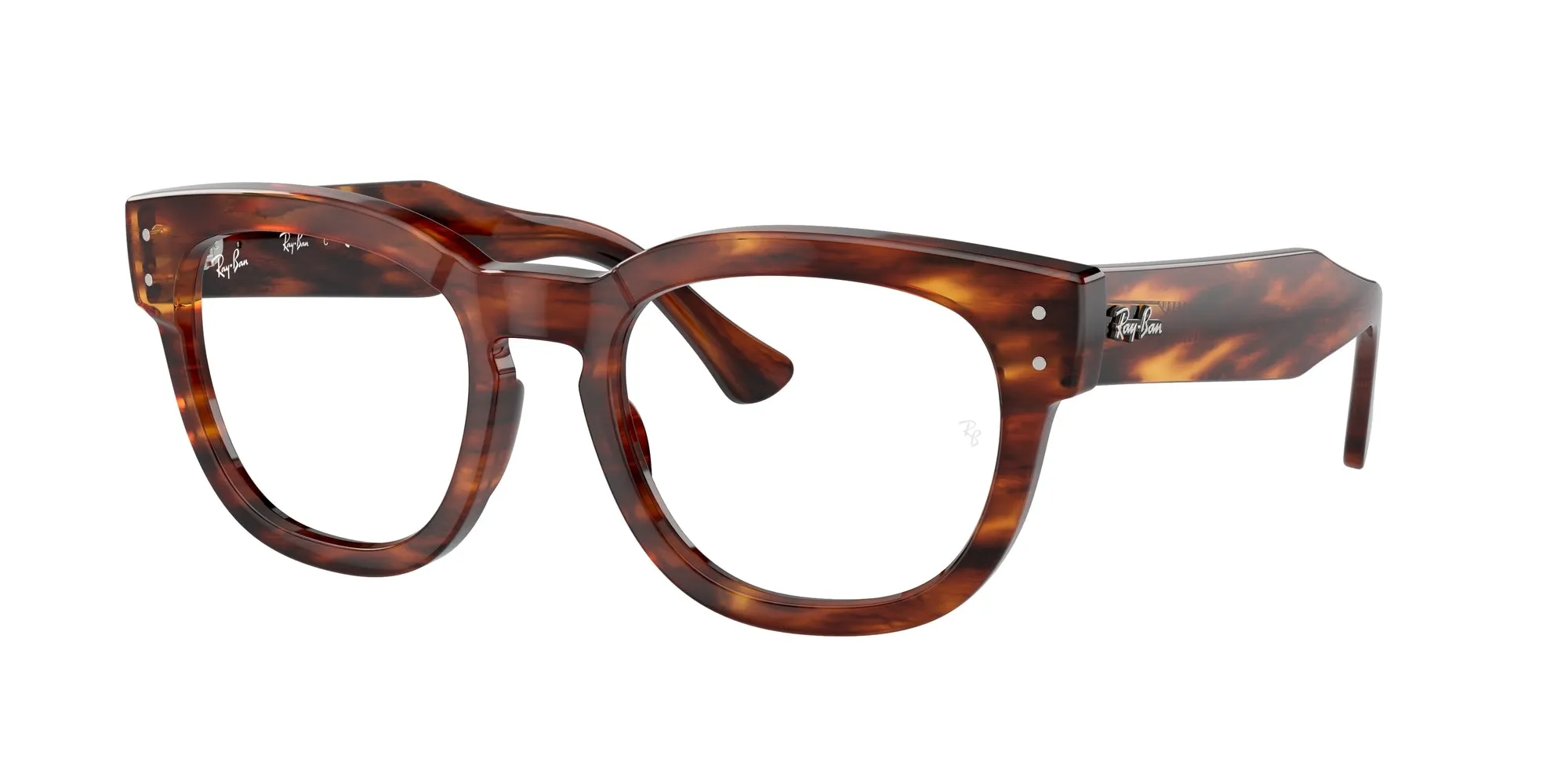 Ray - Ban RX0298V MEGA HAWKEYE 2144 Montature da vista Acetato Marrone Trasparente Squadrata Normale - immagine 1