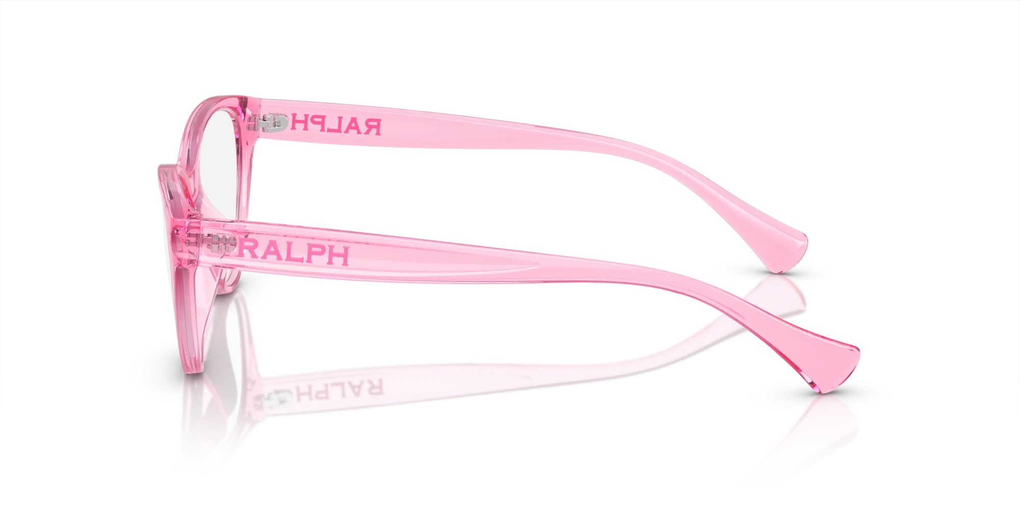 Ralph Lauren RA7159U 6122 Montature da vista Iniettato Rosa Cat Eye Normale - immagine 4