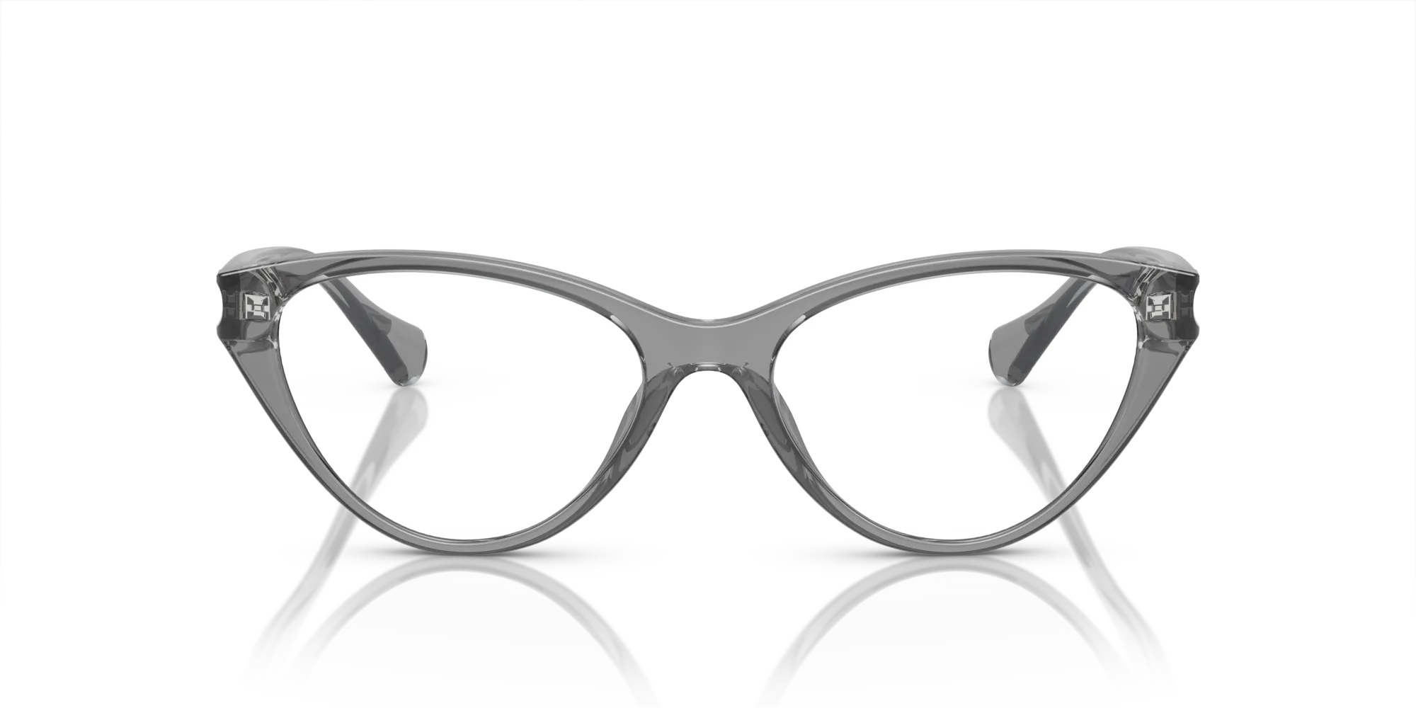 Ralph Lauren RA7159U 5799 Montature da vista Iniettato Grigio Cat Eye Normale - immagine 3