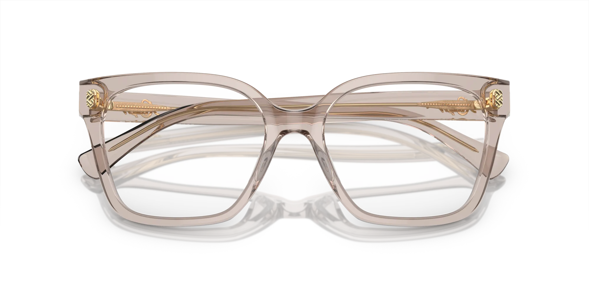 Ralph Lauren RA7158U 6117 Montature da vista Acetato Beige Squadrata Normale - immagine 2