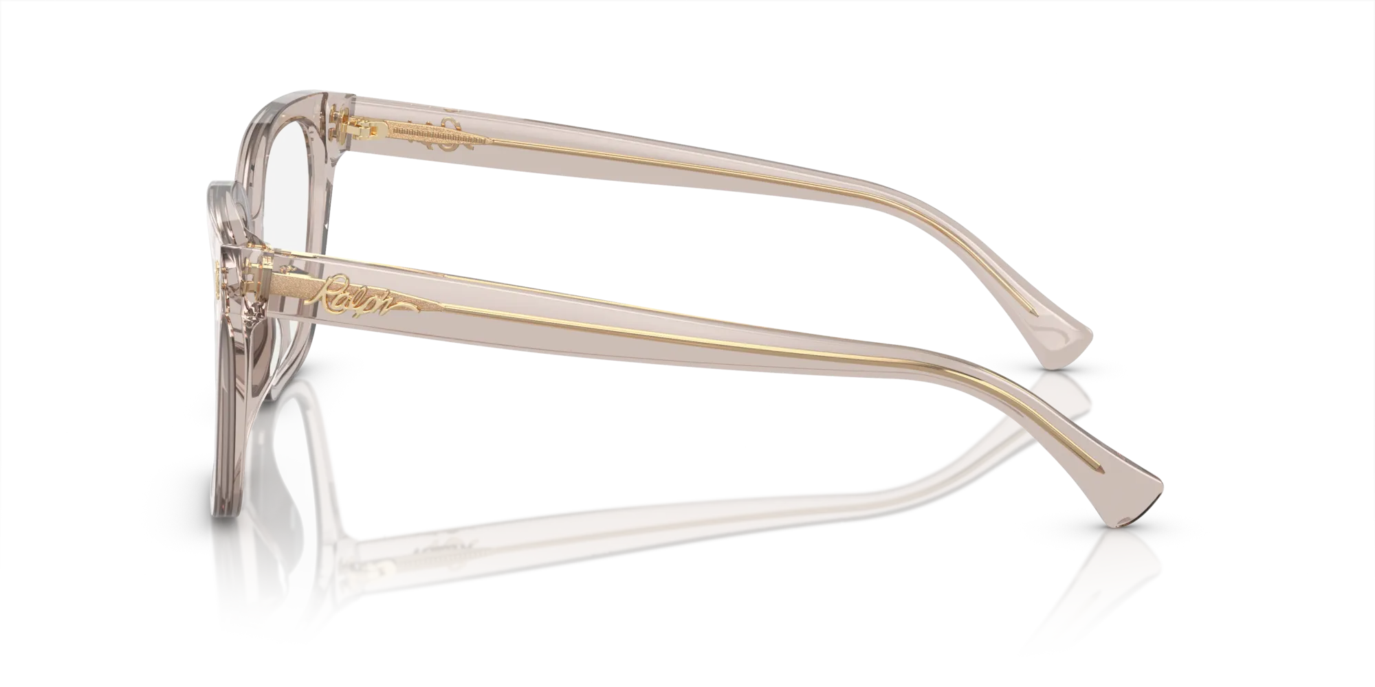 Ralph Lauren RA7158U 6117 Montature da vista Acetato Beige Squadrata Normale - immagine 4
