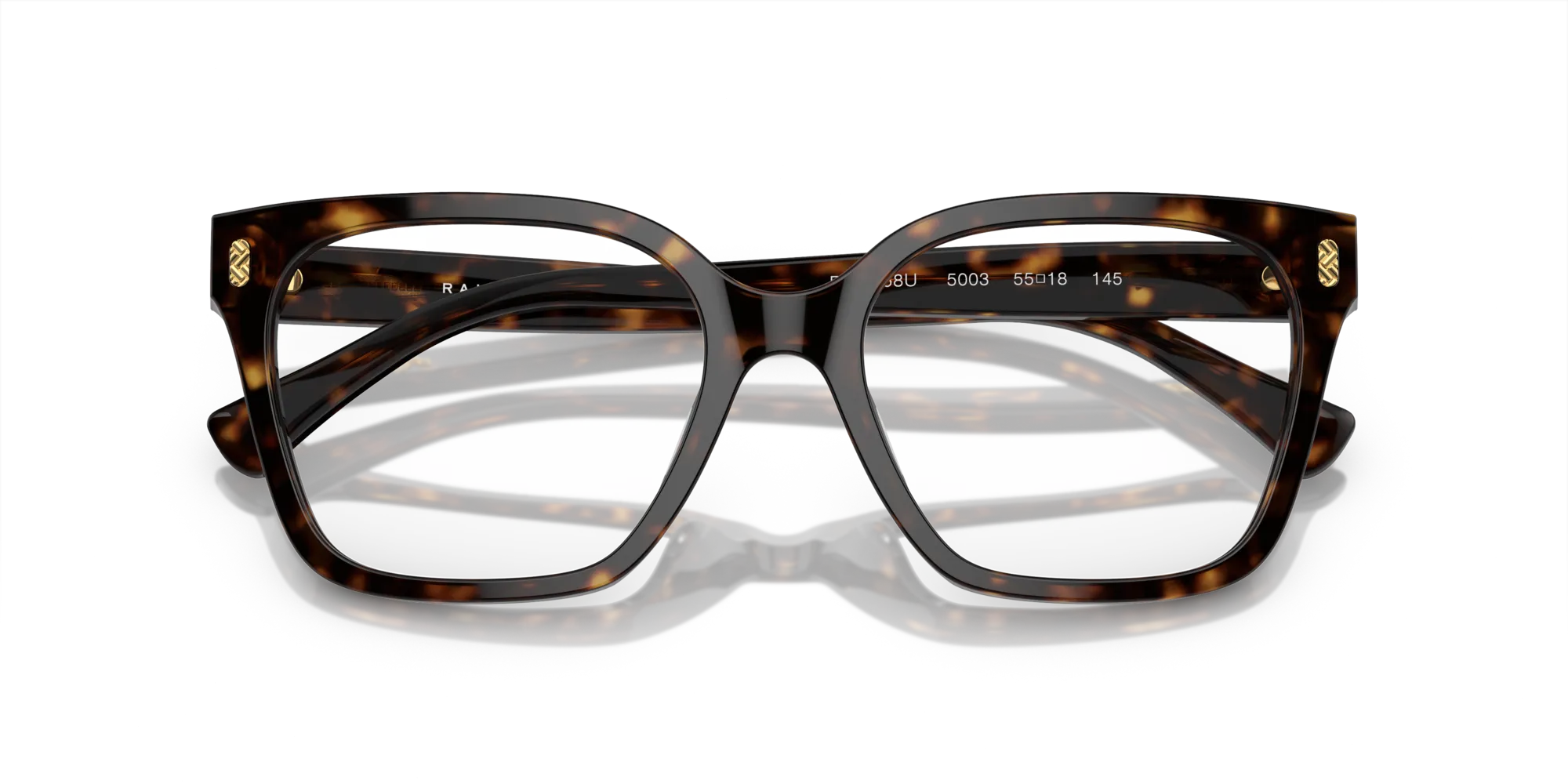 Ralph Lauren RA7158U 5003 Montature da vista Acetato Tartaruga Squadrata Normale - immagine 2