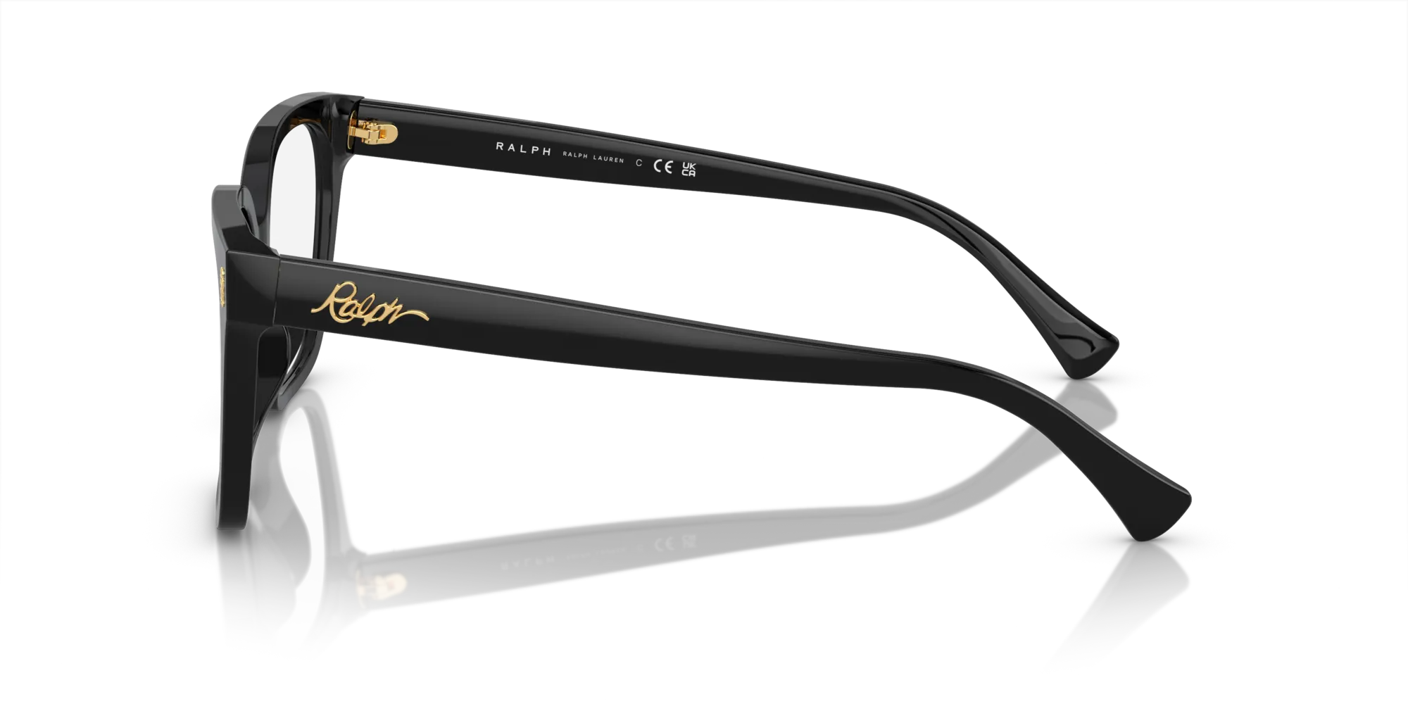 Ralph Lauren RA7158U 5001 Montature da vista Acetato Nero Squadrata Normale - immagine 4