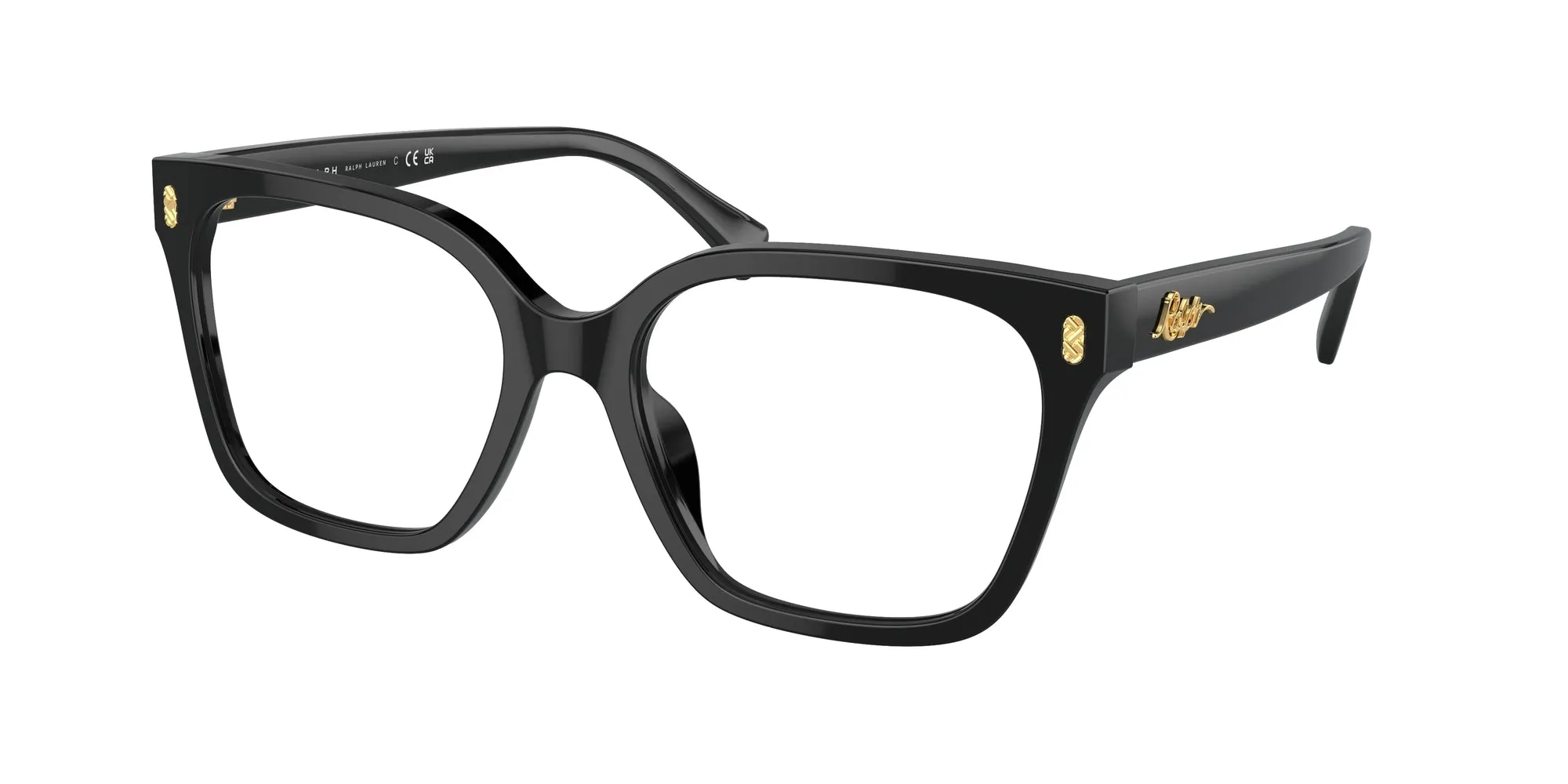 Ralph Lauren RA7158U 5001 Montature da vista Acetato Nero Squadrata Normale - immagine 1