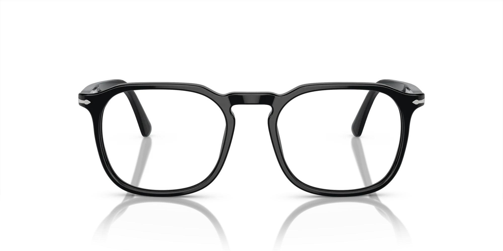 Persol PO3337V 95 Montature da vista Acetato Nero Trasparente Pantos Normale - immagine 3