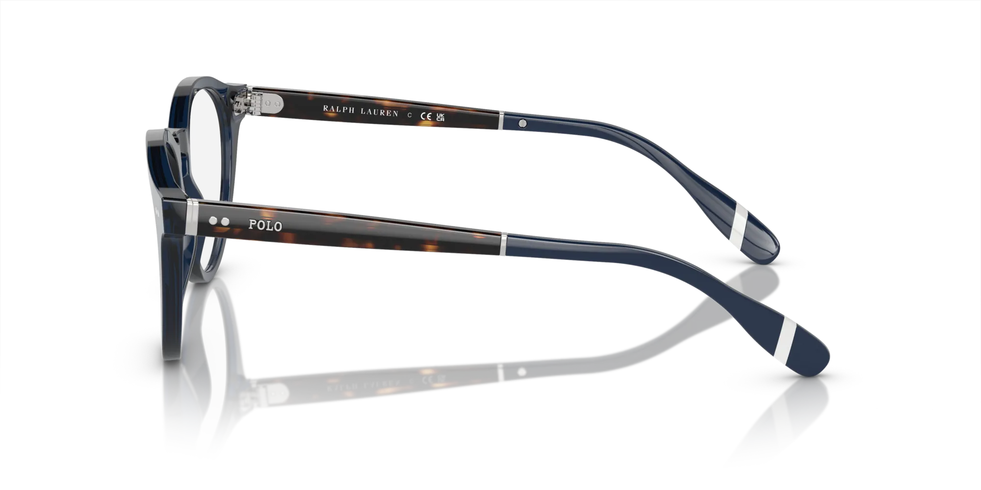Polo Ralph Lauren PH2268 5470 Montature da vista Acetato Blu Squadrata Normale - immagine 4