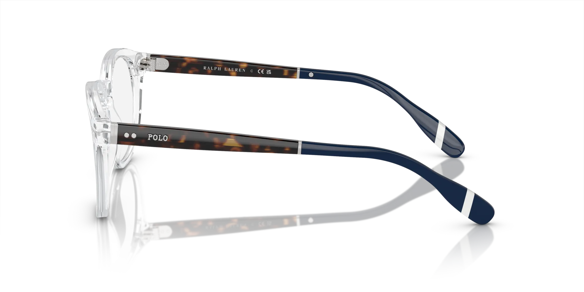 Polo Ralph Lauren PH2267 5331 Montature da vista Acetato Trasparente Trasparente Squadrata Normale - immagine 4