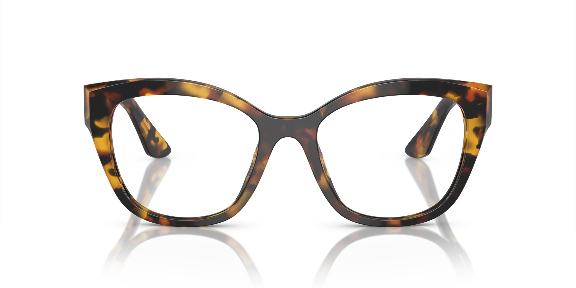 Miu Miu MU 05XV VAU1O1 Montature da vista Acetato Tartaruga Squadrata Normale - immagine 3