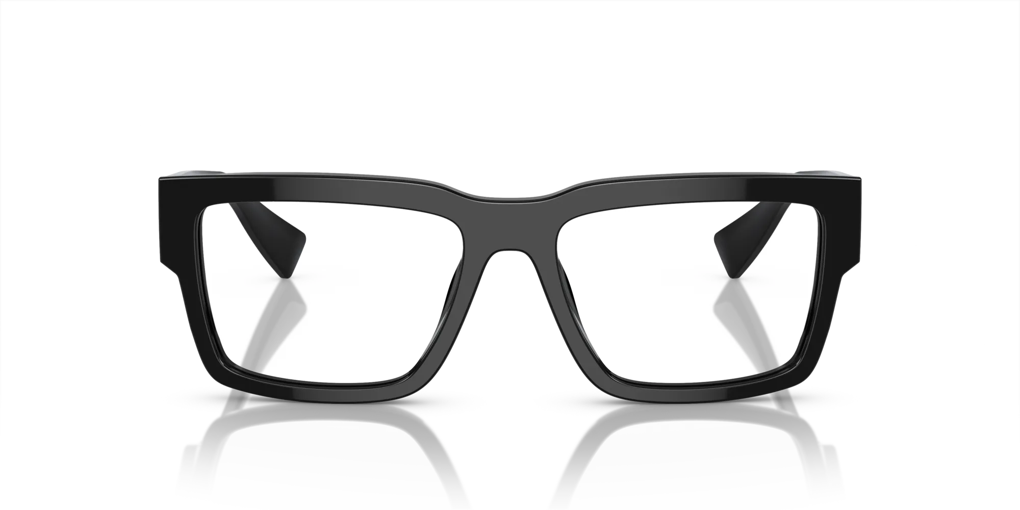 Miu Miu MU 02XV 1AB1O1 Montature da vista Acetato Nero Squadrata Normale - immagine 3